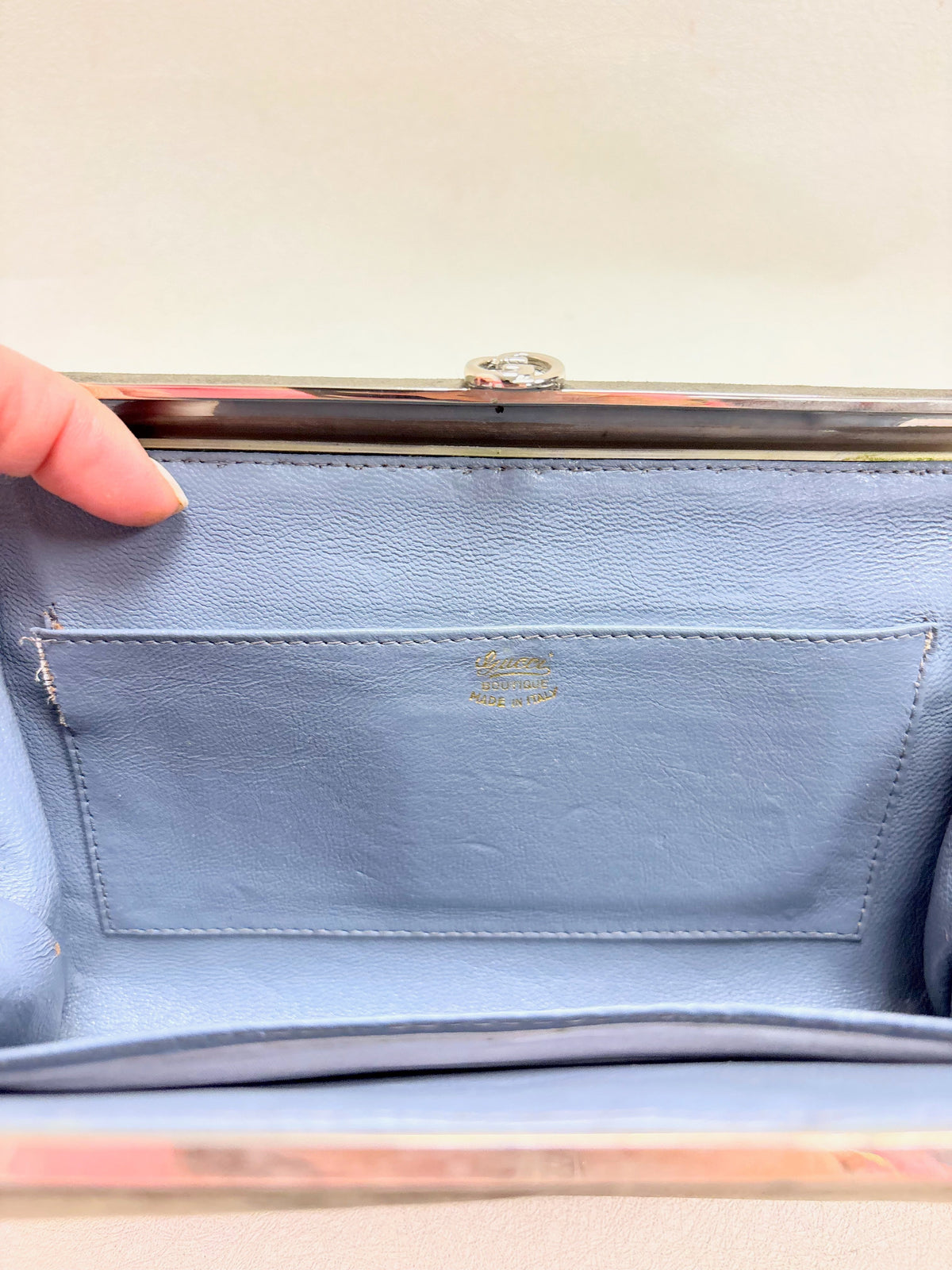 GUCCI Minaudière en Veau Velours
