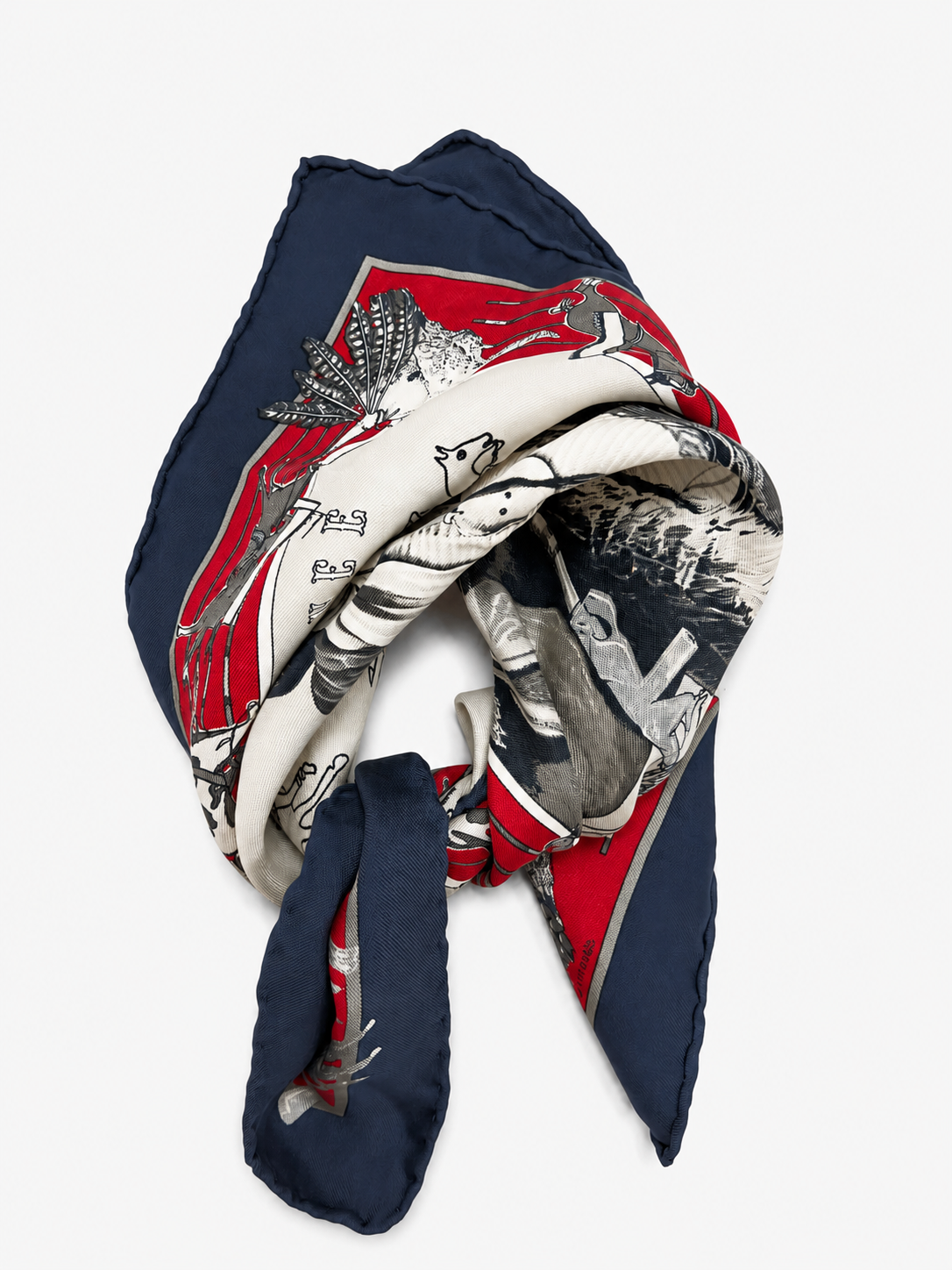 HERMÈS Foulard Gavroche 40