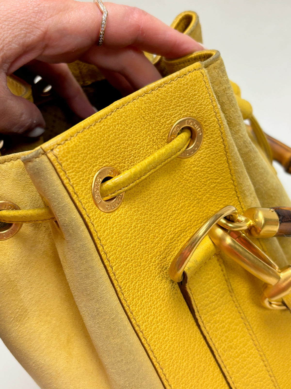 GUCCI Sac Seau Bambou