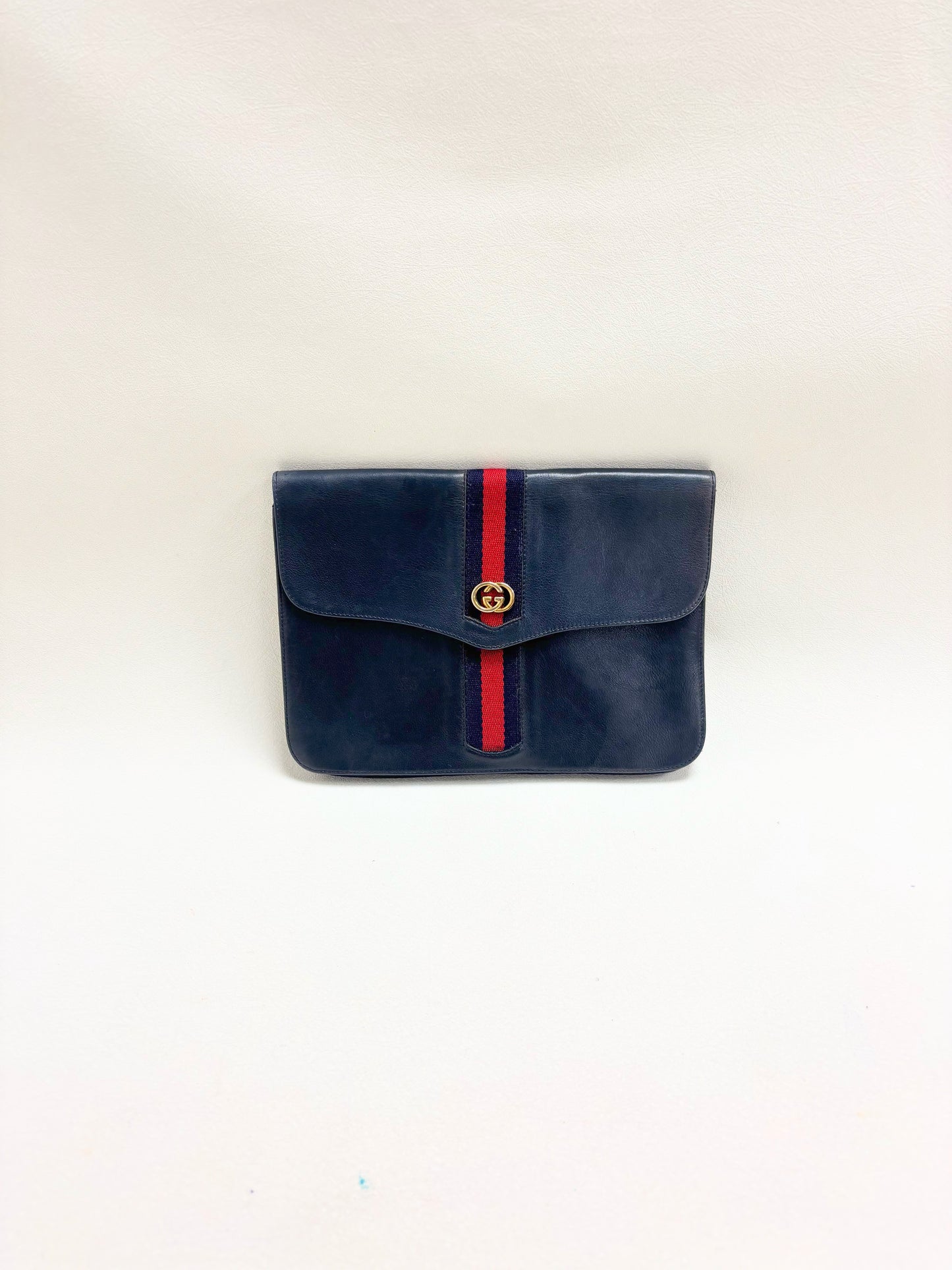 GUCCI Pochette en Cuir