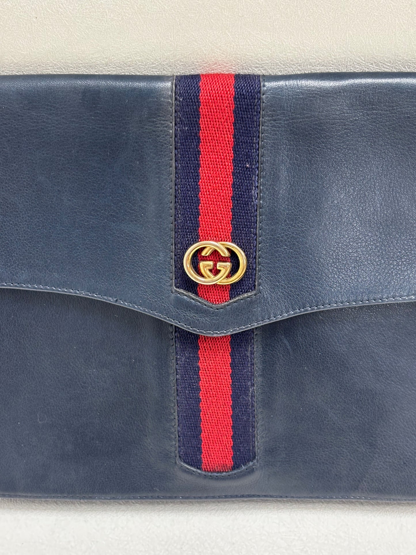 GUCCI Pochette en Cuir