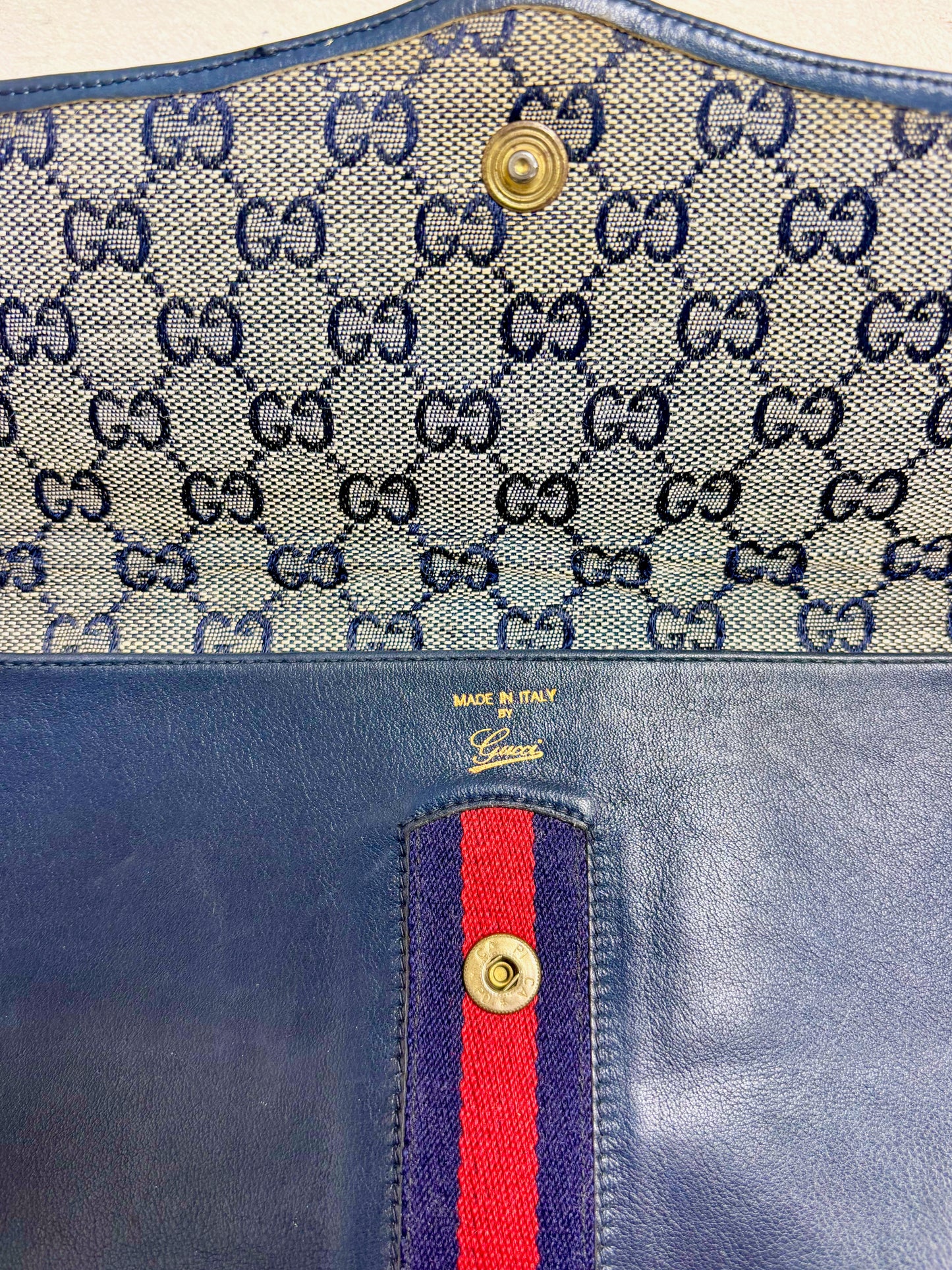 GUCCI Pochette en Cuir