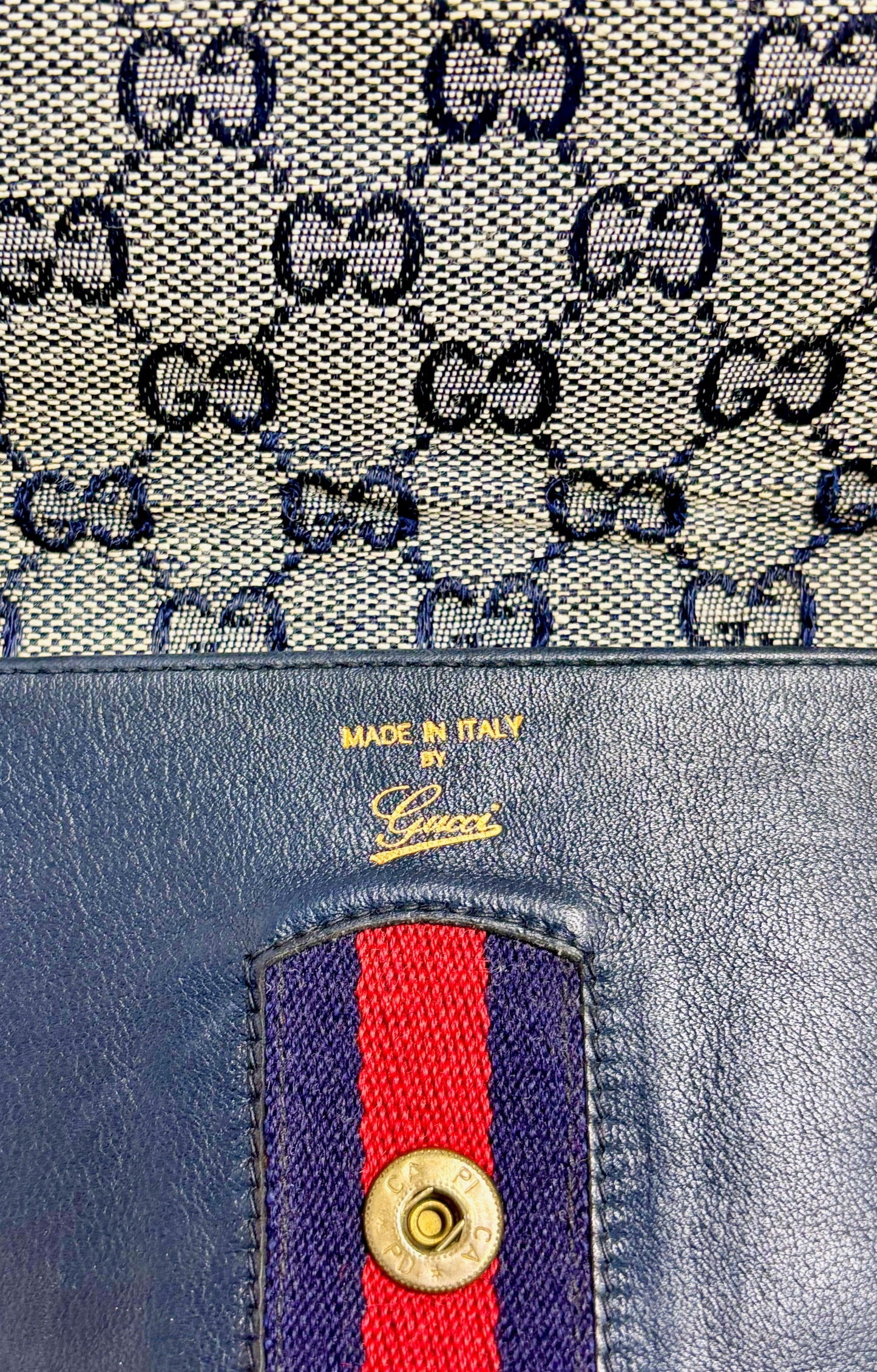 GUCCI Pochette en Cuir
