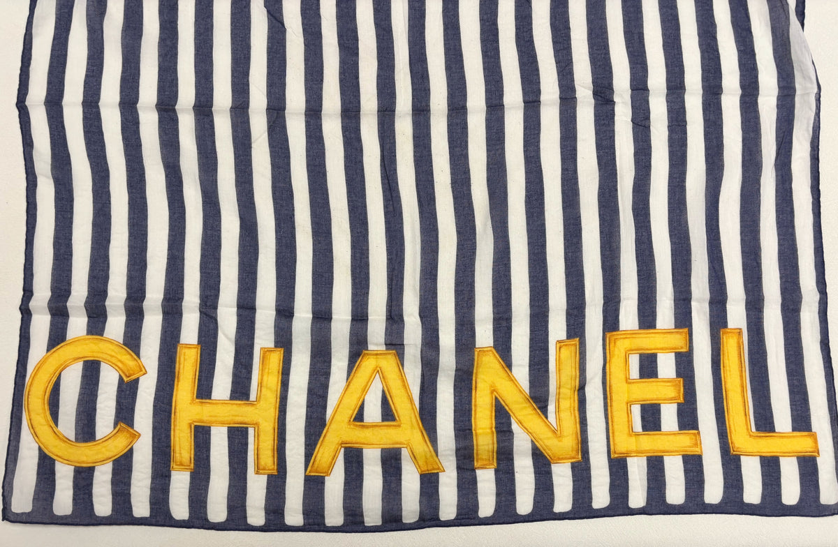 CHANEL Carré en coton