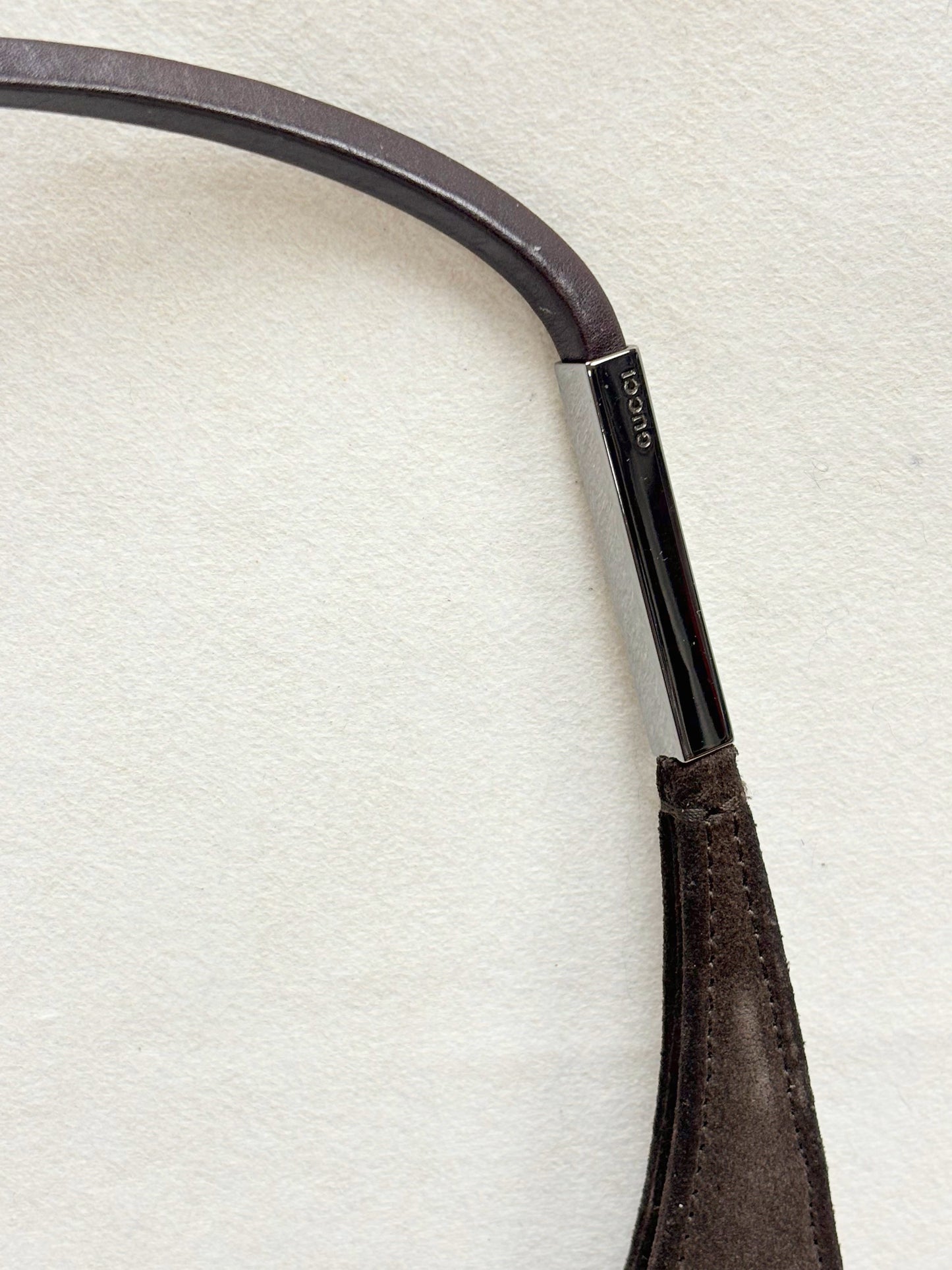 GUCCI Sac Hobo Veau Velours