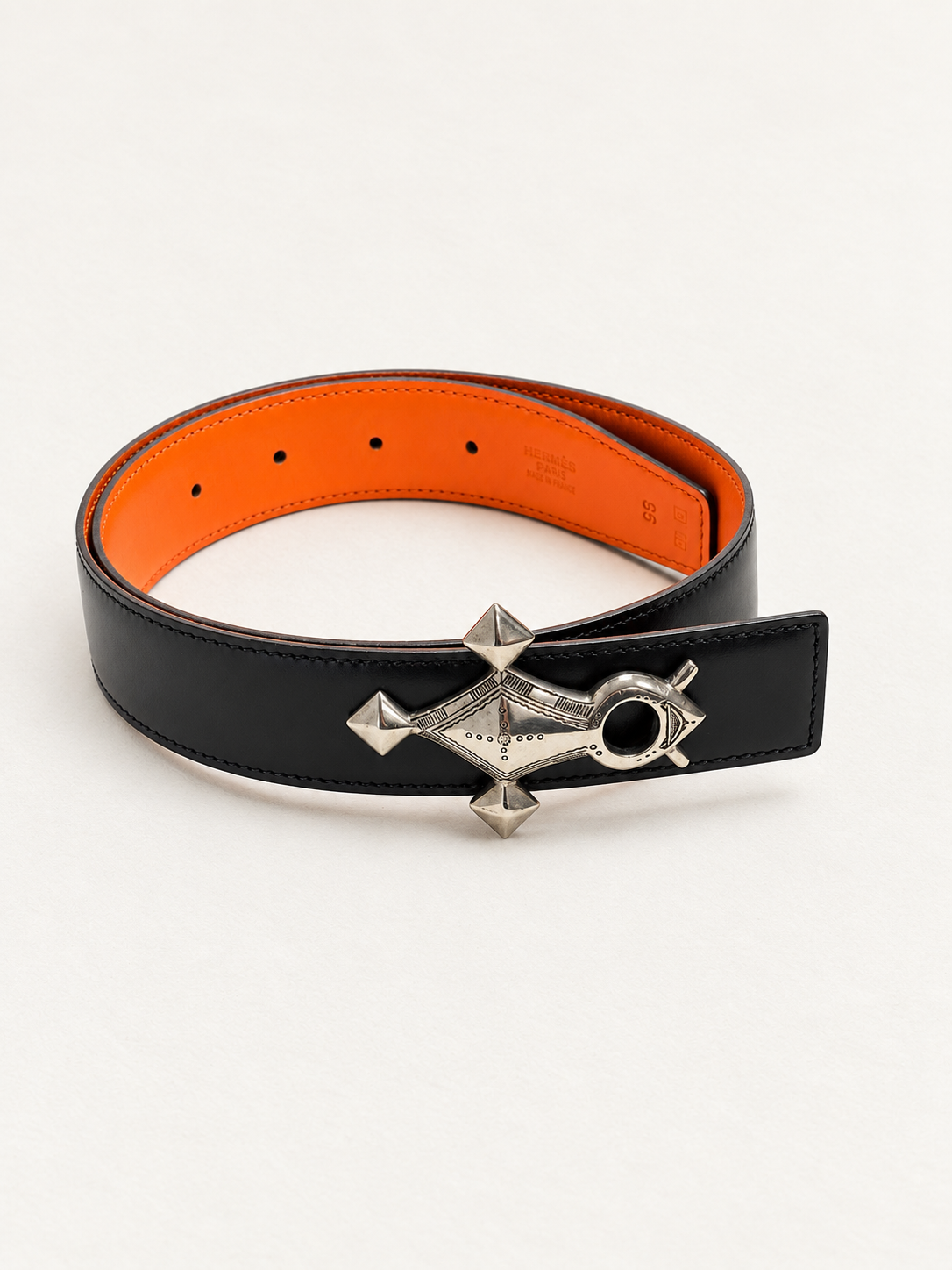 HERMÈS Ceinture Réversible Touareg