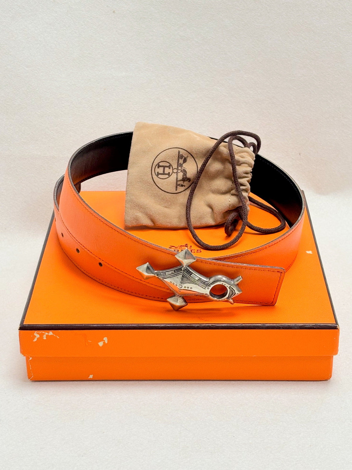 HERMÈS Ceinture Réversible Touareg