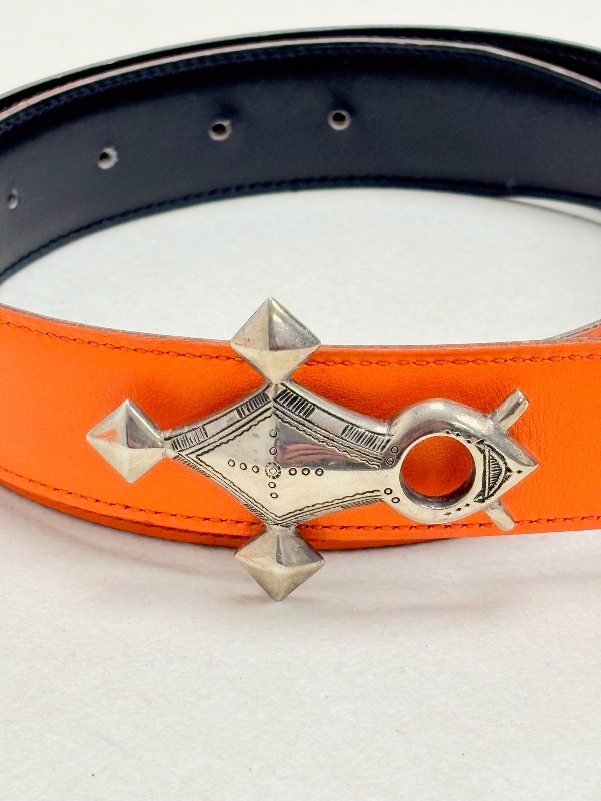HERMÈS Ceinture Réversible Touareg