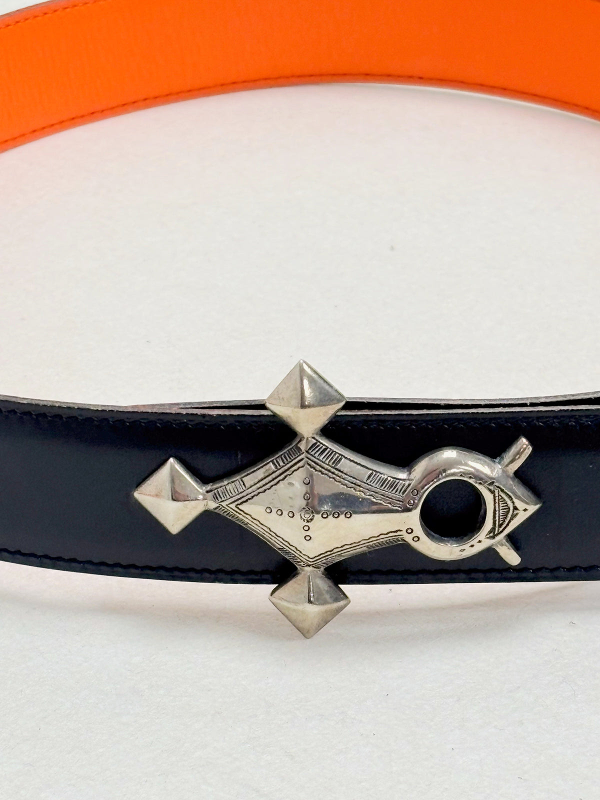 HERMÈS Ceinture Réversible Touareg