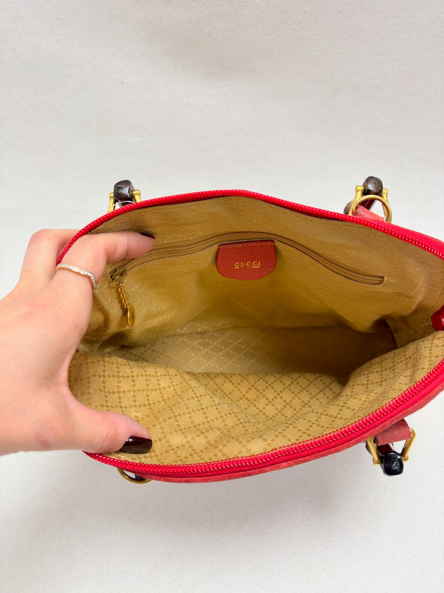 GUCCI Sac Diana Mini Bambou