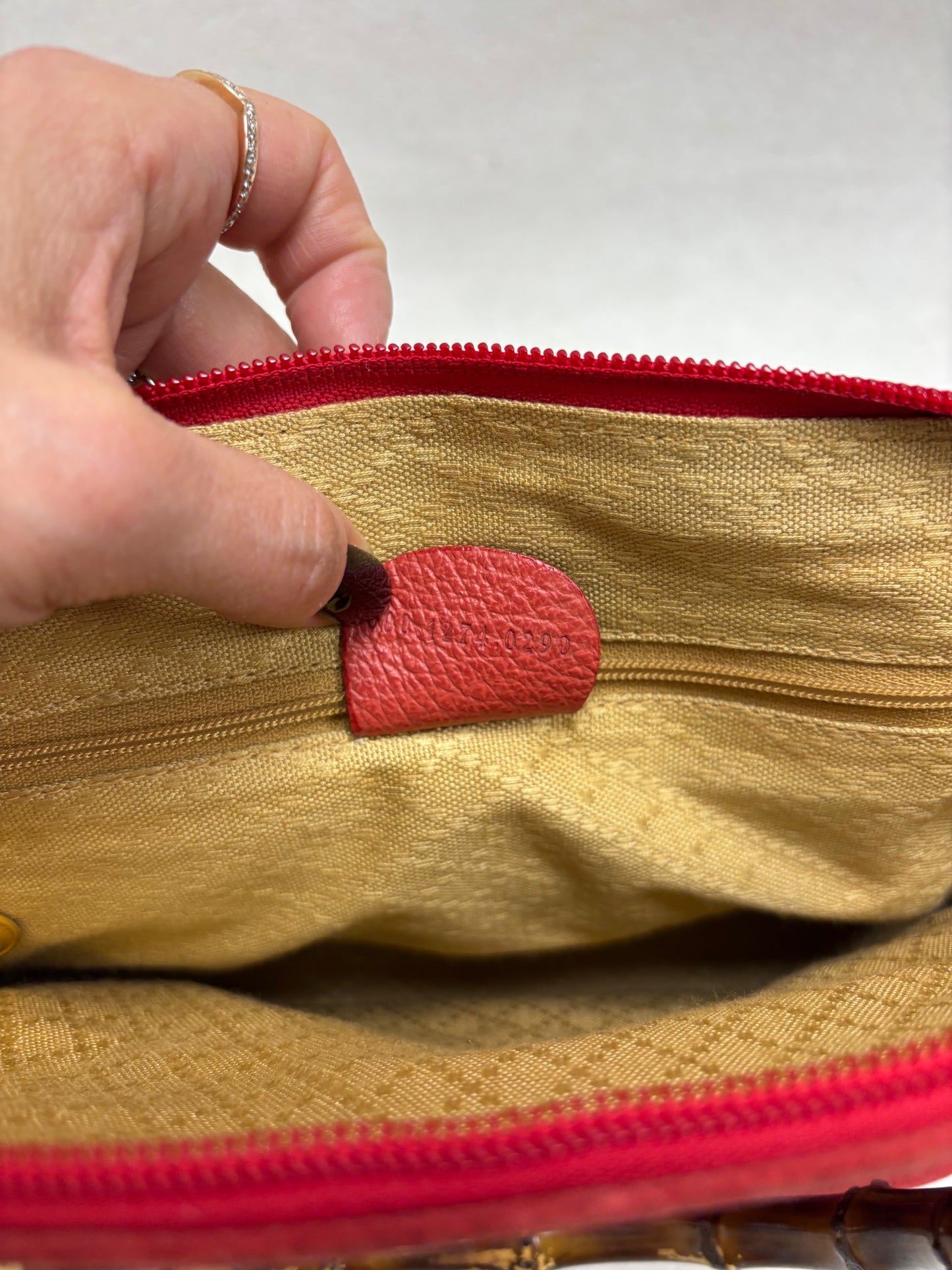 GUCCI Sac Diana Mini Bambou