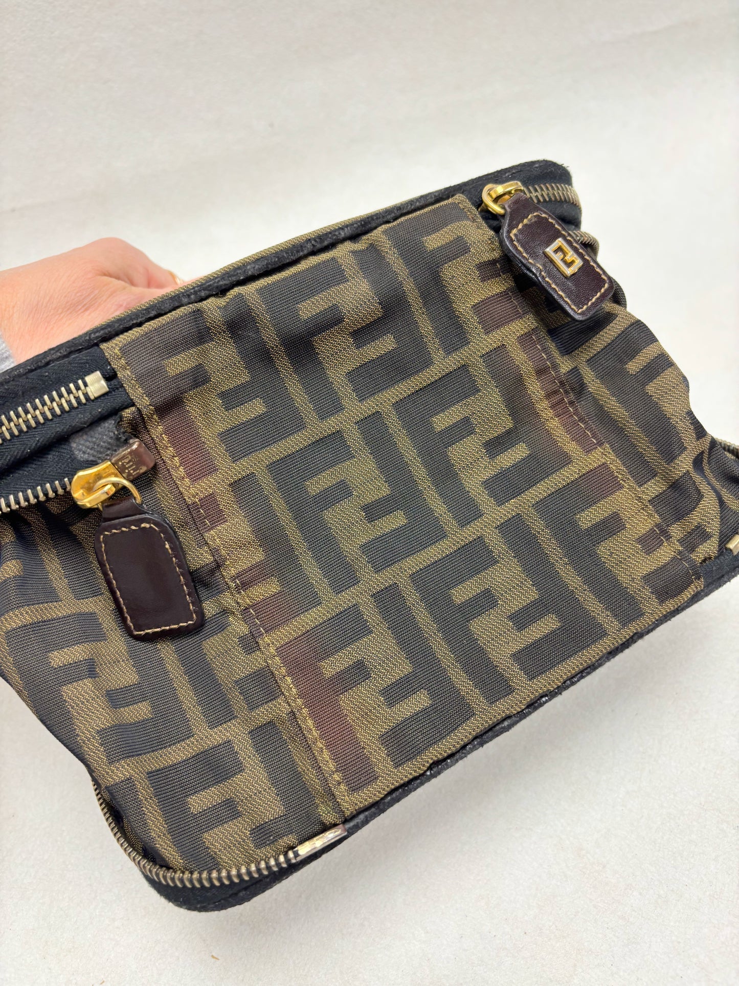 FENDI Pochette Vanity Bag