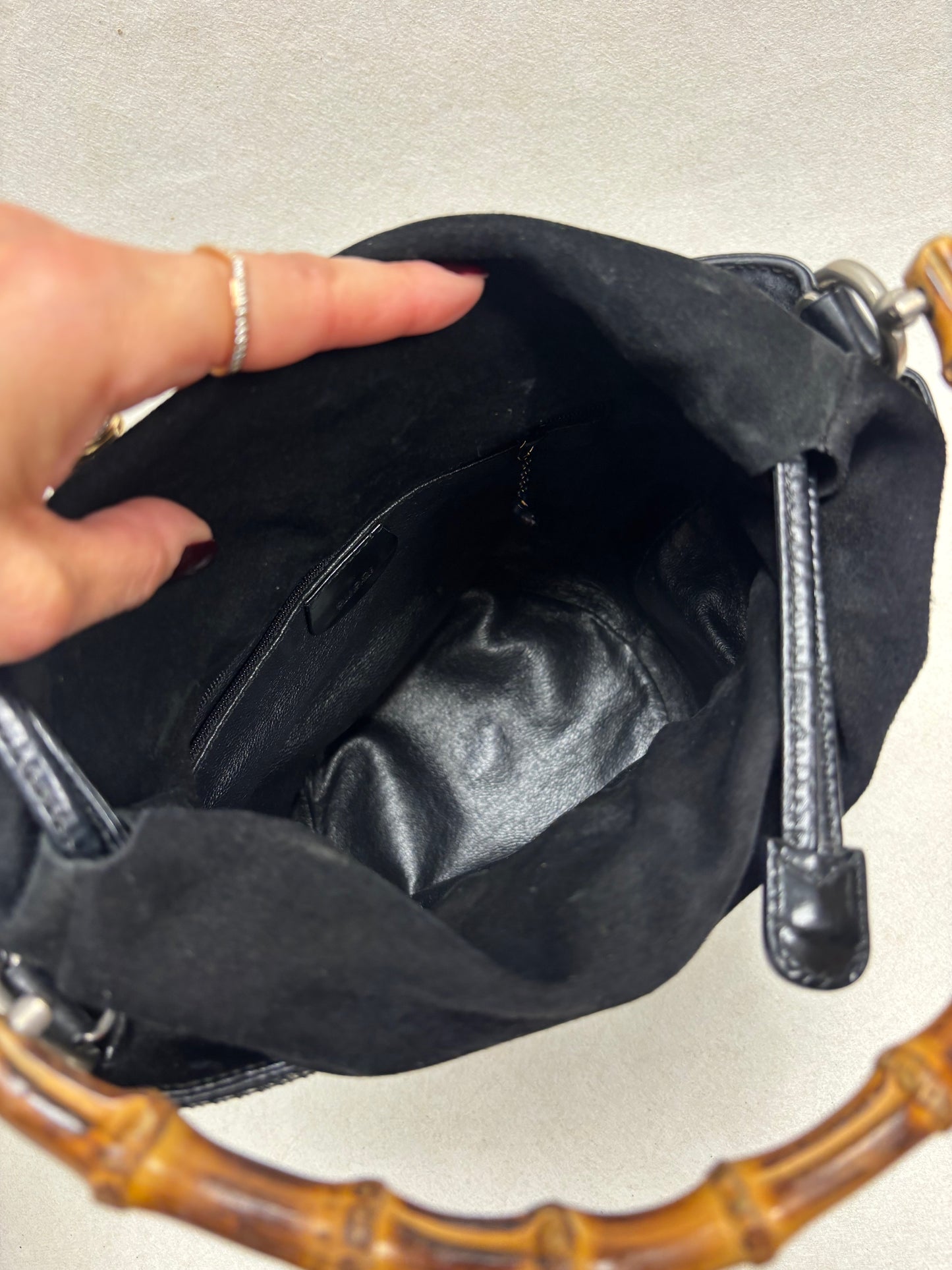 GUCCI Sac Seau Bambou
