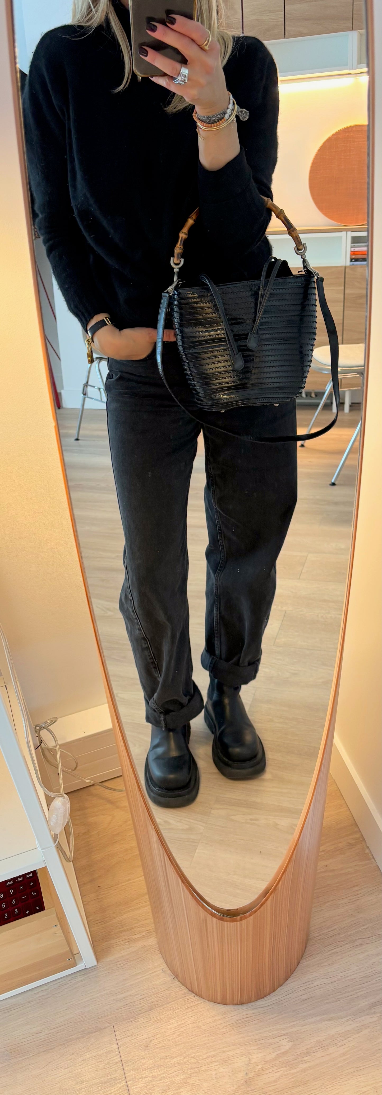 GUCCI Sac Seau Bambou