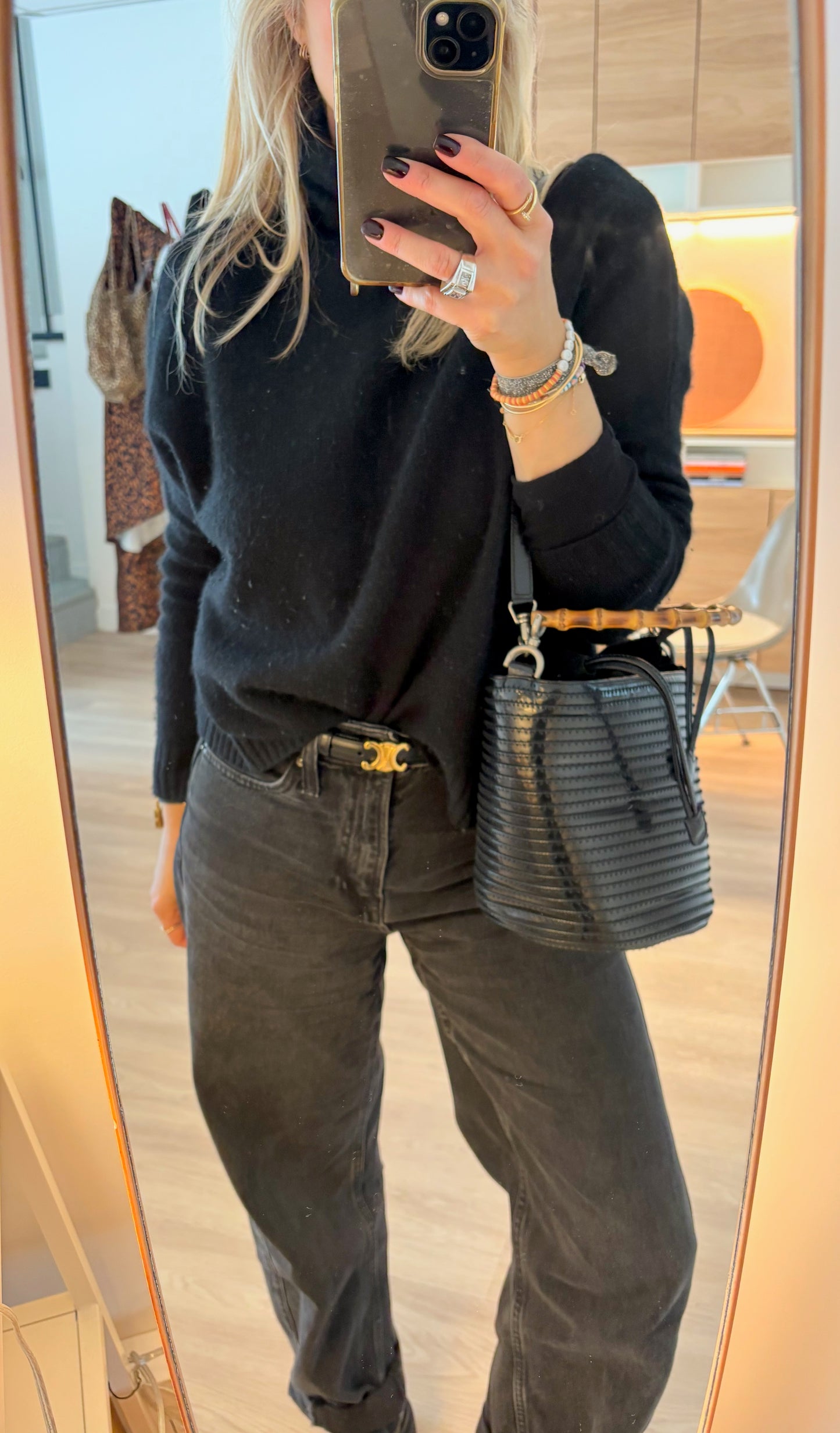 GUCCI Sac Seau Bambou