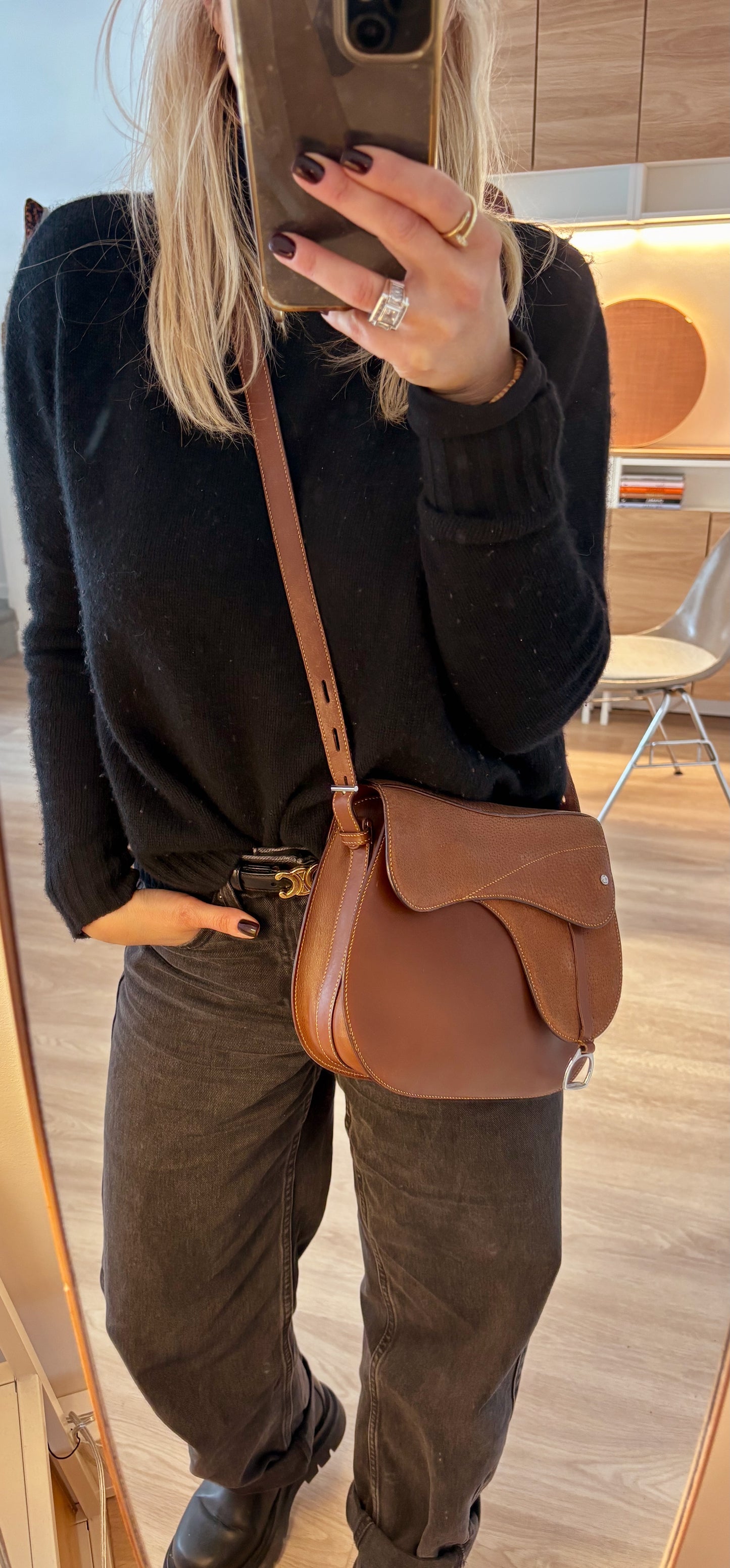 GUCCI Sac Saddle MM