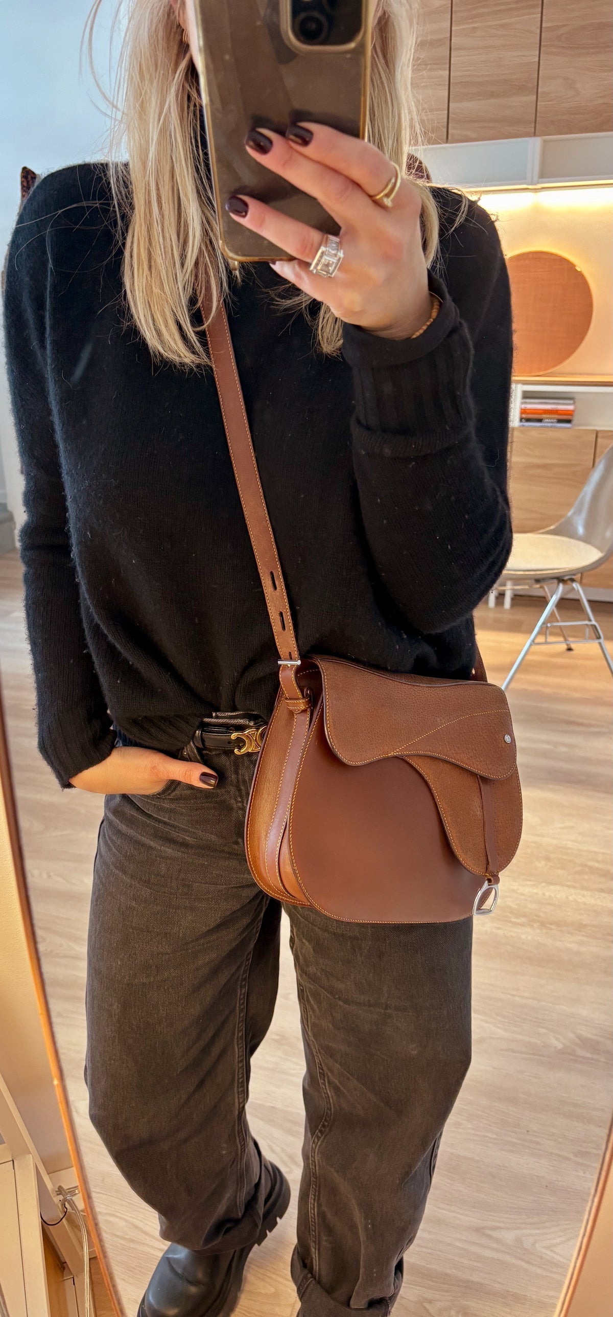 GUCCI Sac Saddle MM