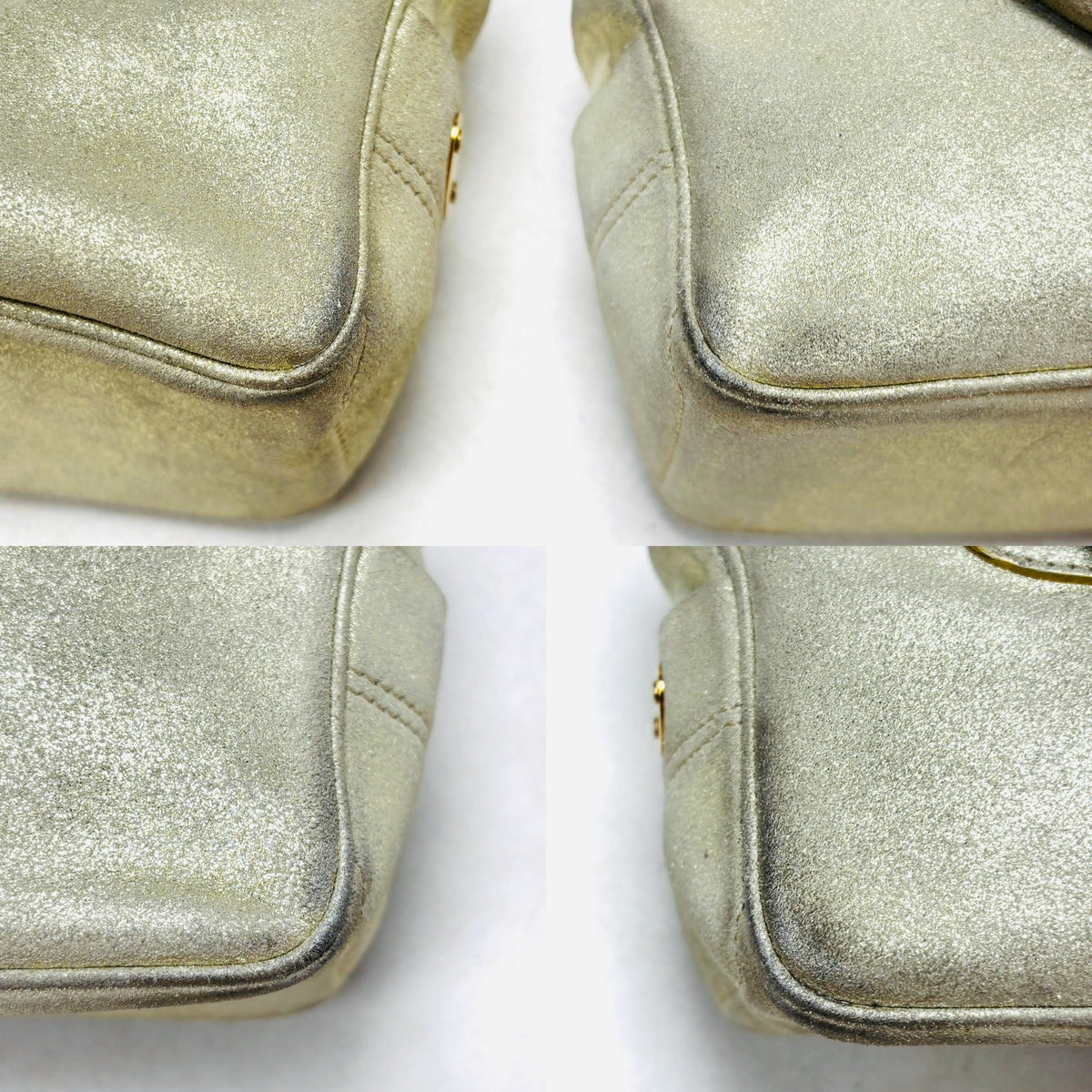 CÉLINE Sac Mini Boogie Cuir Or