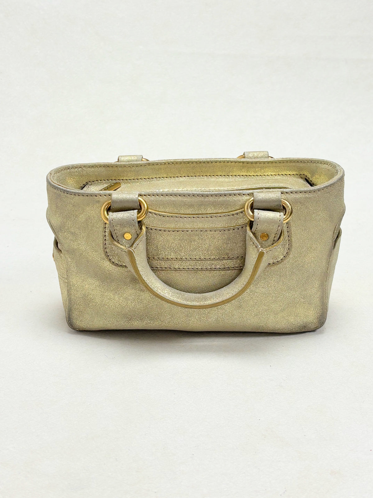 CÉLINE Sac Mini Boogie Cuir Or