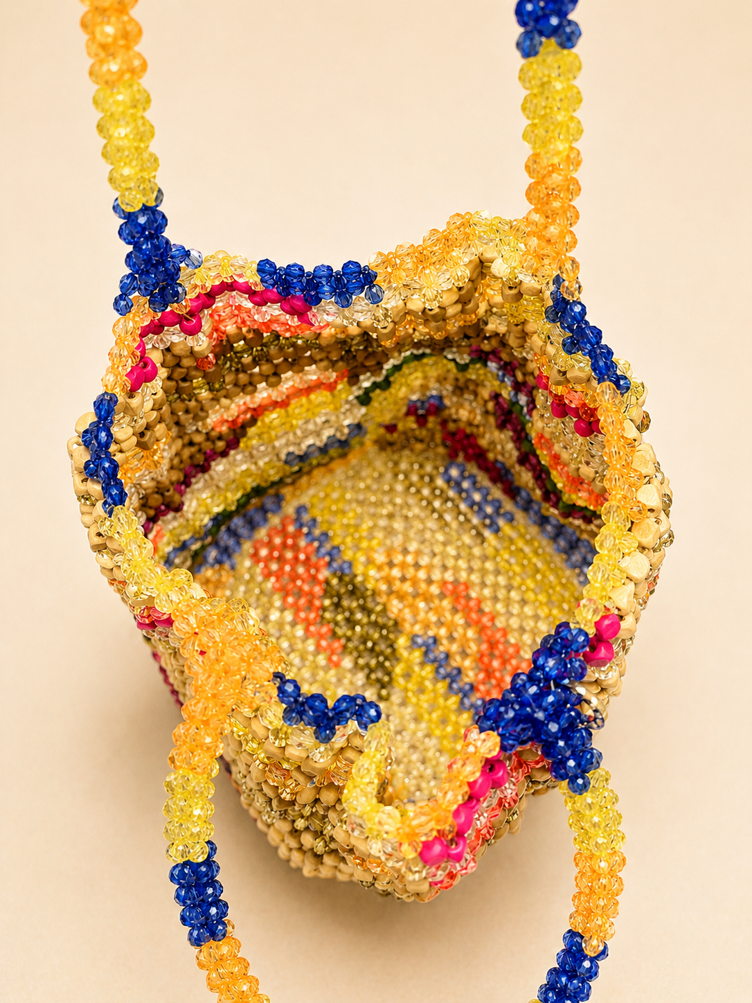 ANTEPRIMA Sac Panier Perles