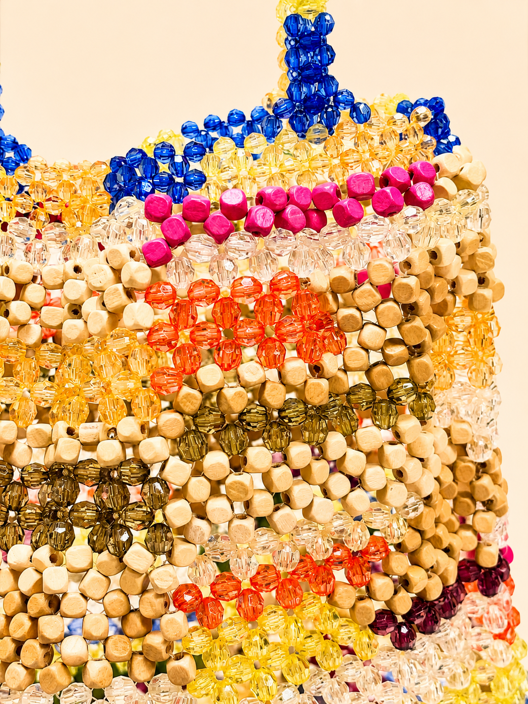 ANTEPRIMA Sac Panier Perles