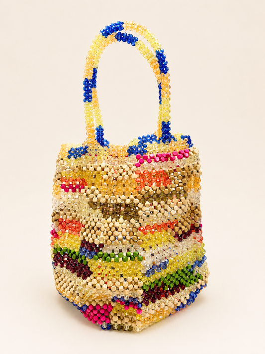 ANTEPRIMA Sac Panier Perles