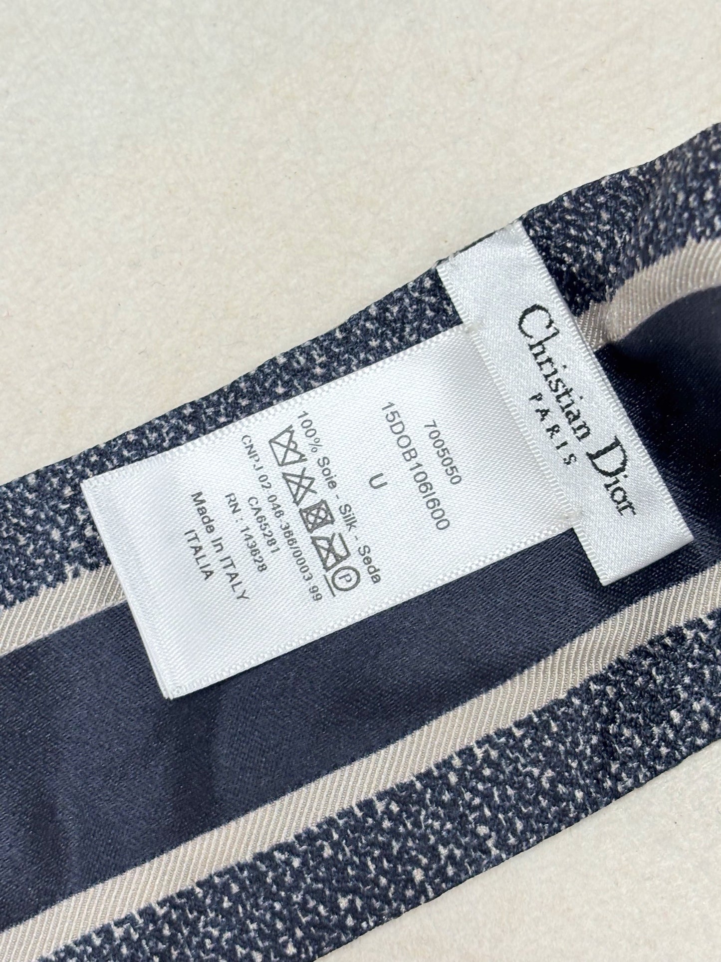 DIOR Mitzah Oblique en Soie