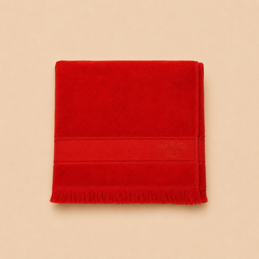 HERMÈS Drap de plage Yachting GM