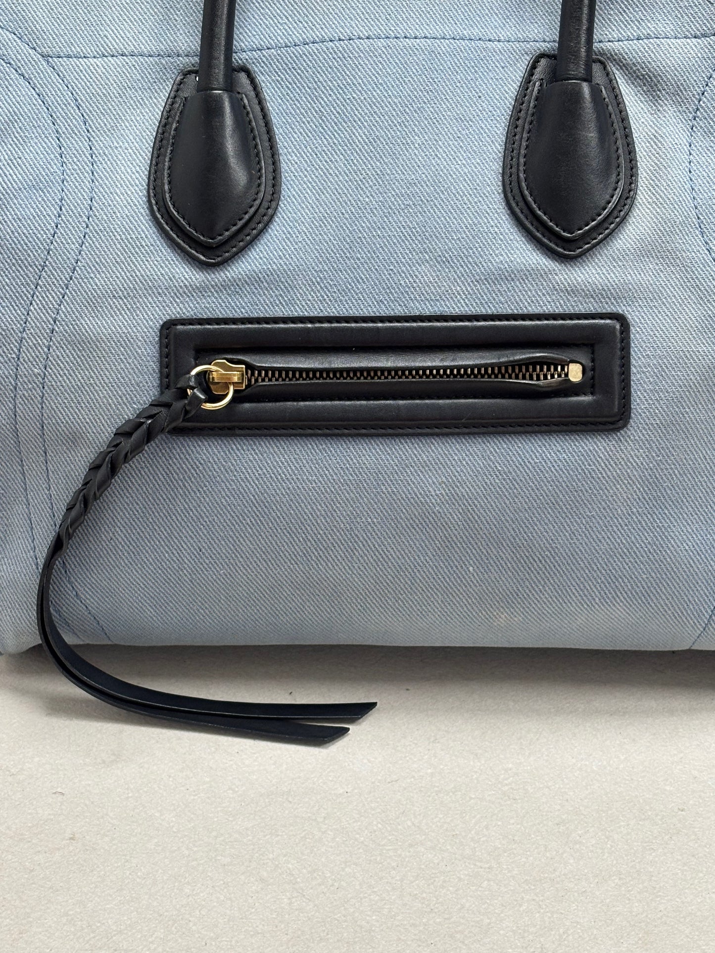 CÉLINE Sac Luggage Denim