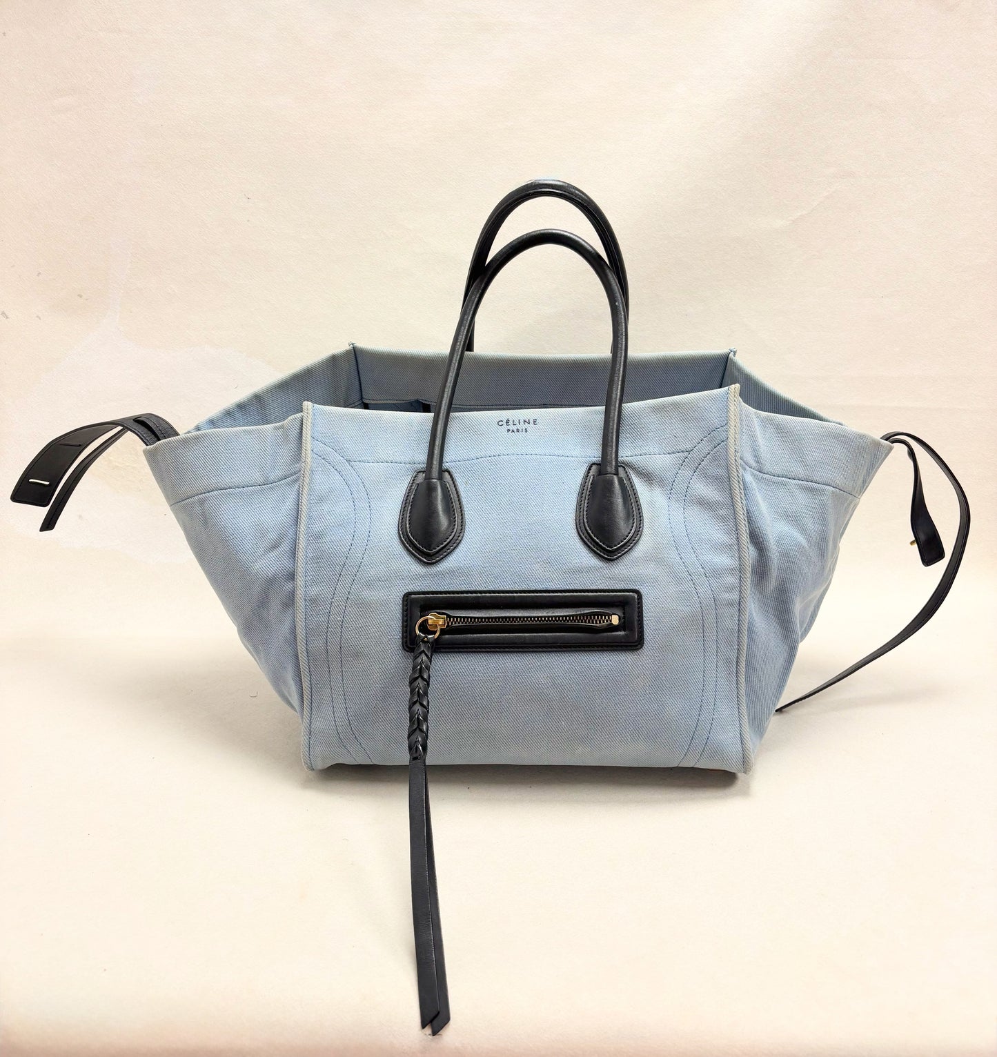 CÉLINE Sac Luggage Denim