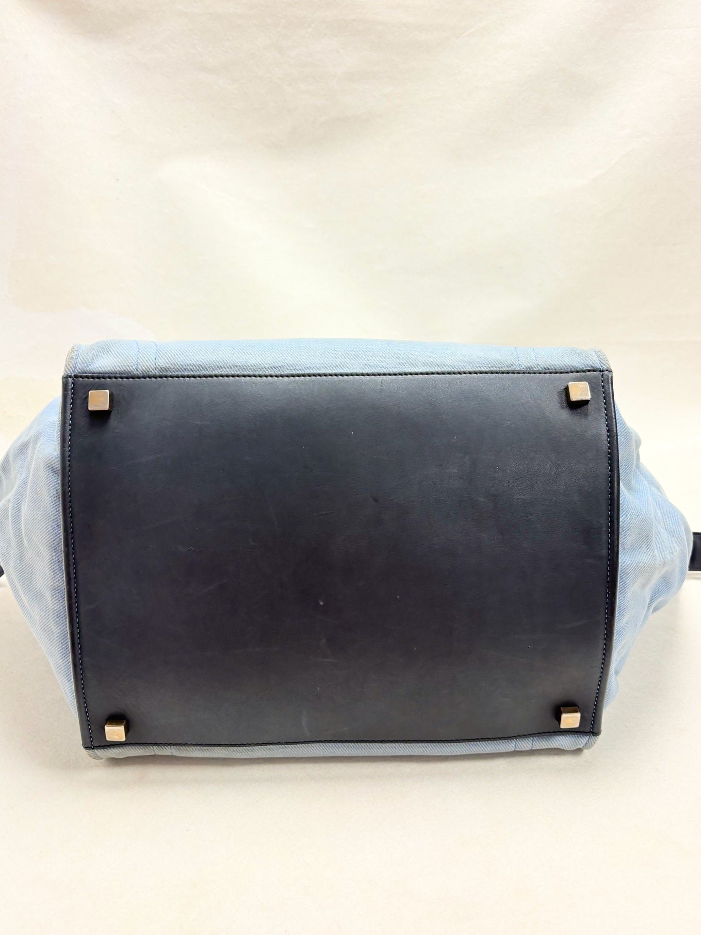 CÉLINE Sac Luggage Denim