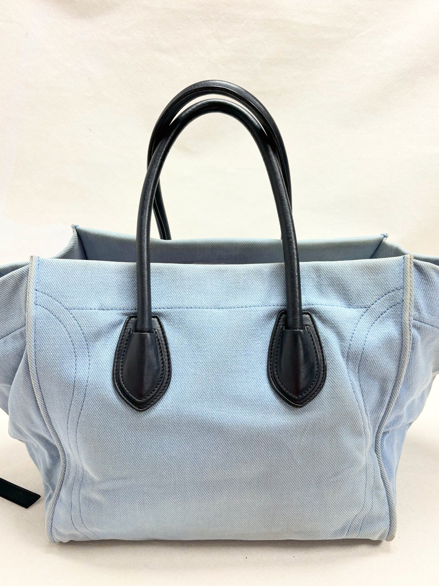 CÉLINE Sac Luggage Denim