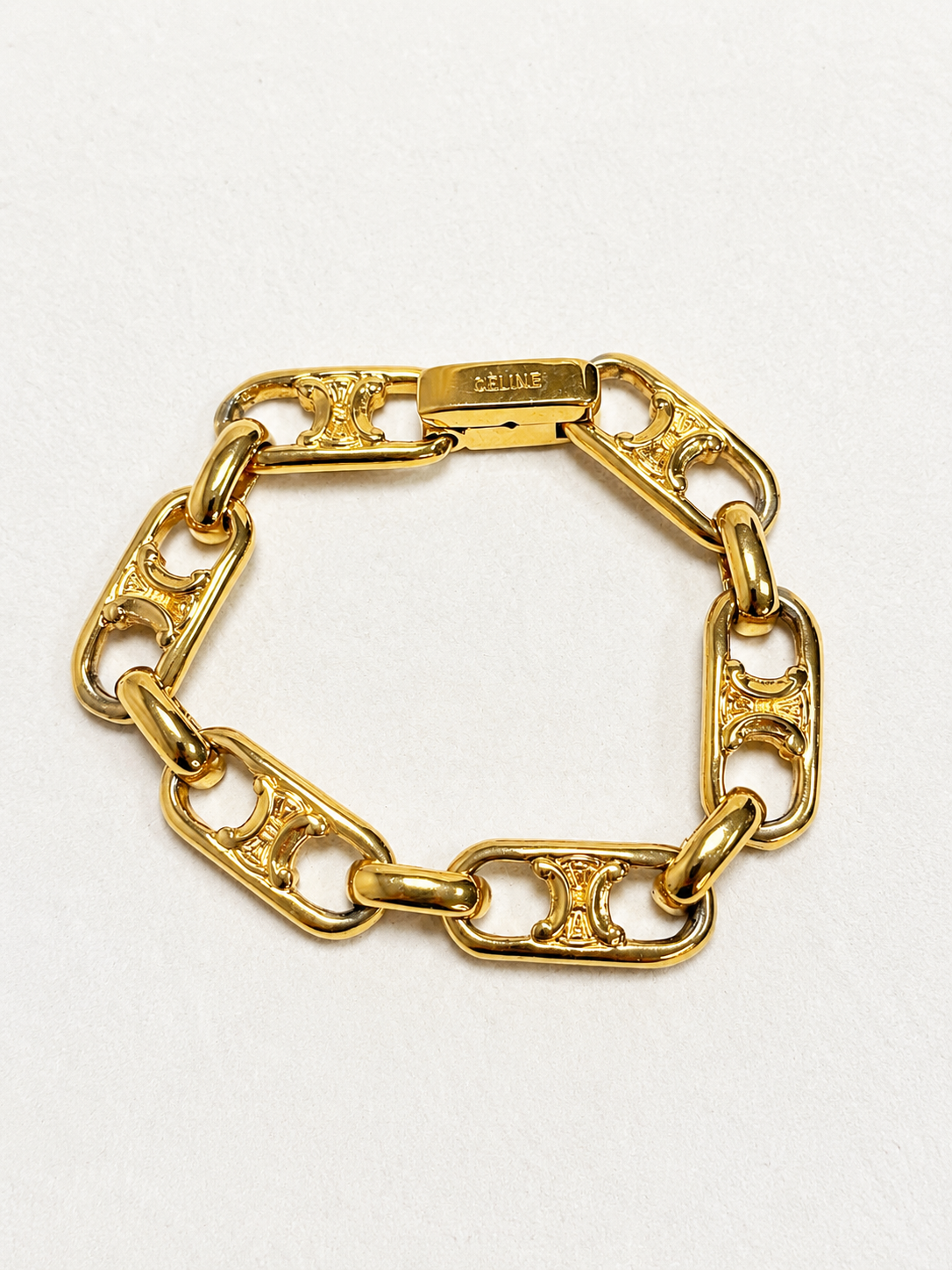 CÉLINE Bracelet Gourmette Triomphe
