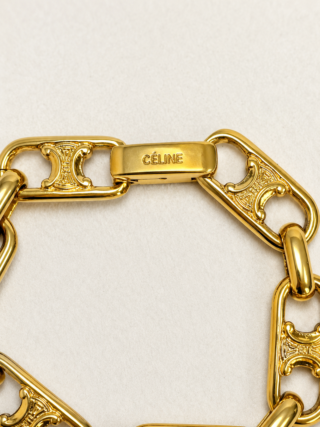 CÉLINE Bracelet Gourmette Triomphe