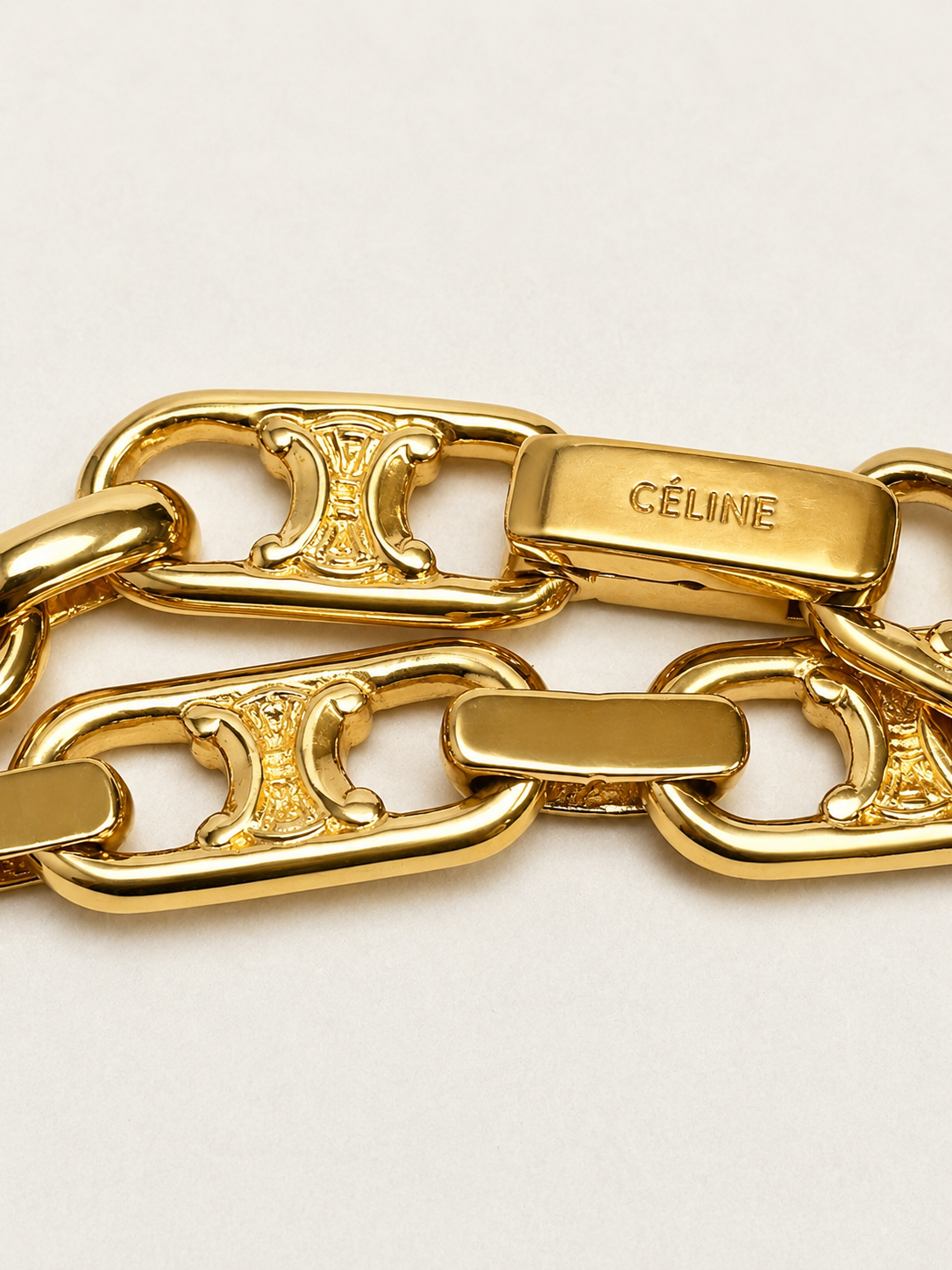 CÉLINE Bracelet Gourmette Triomphe