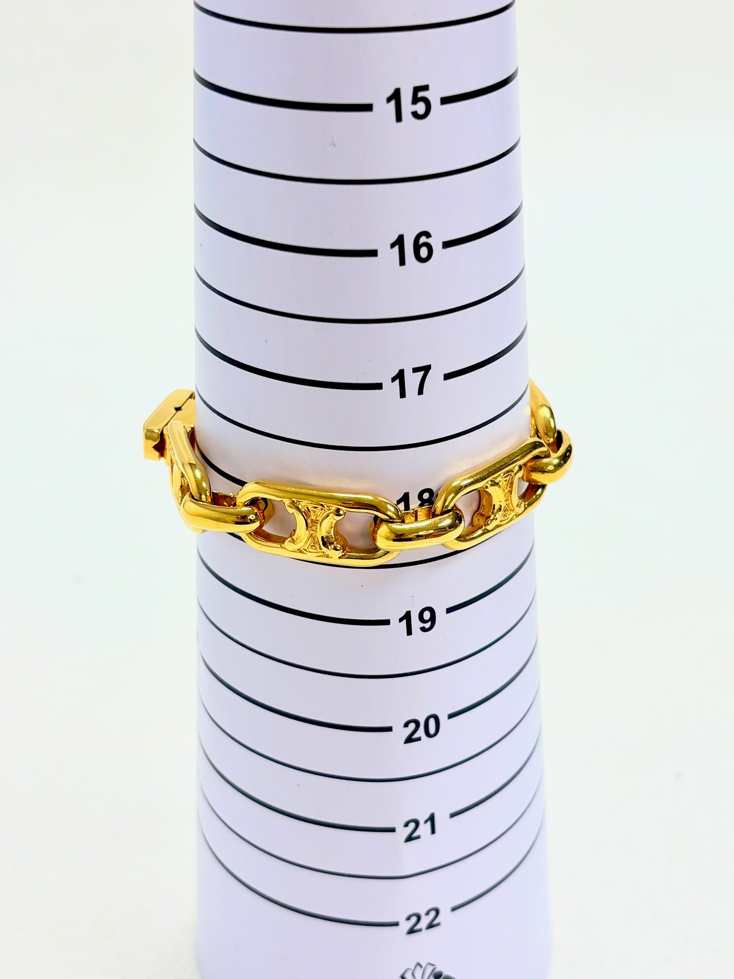 CÉLINE Bracelet Gourmette Triomphe