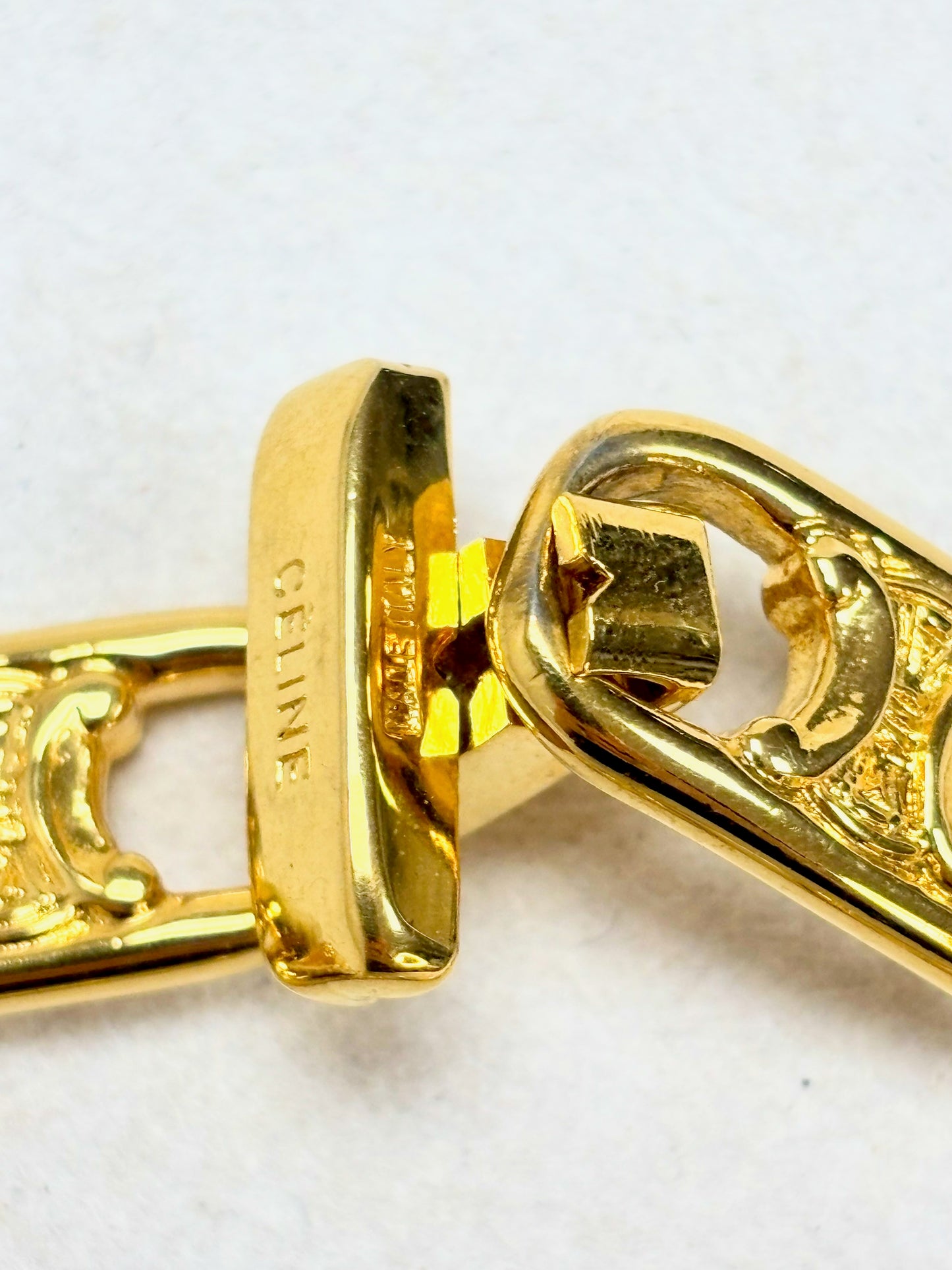 CÉLINE Bracelet Gourmette Triomphe
