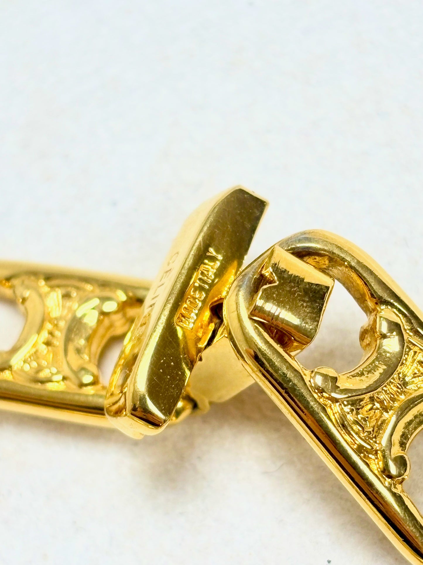 CÉLINE Bracelet Gourmette Triomphe