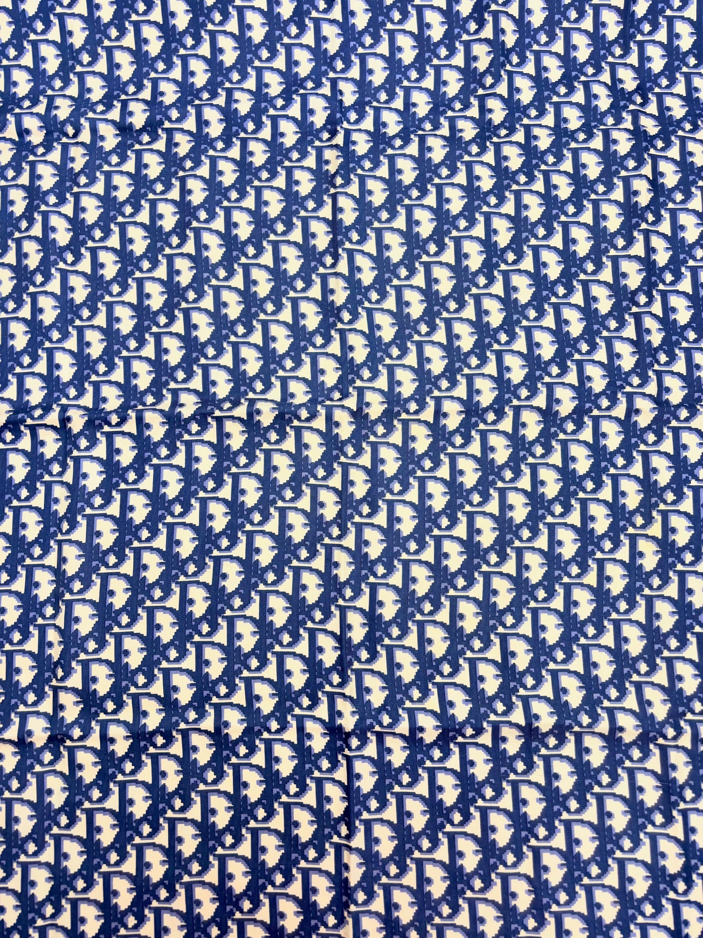DIOR Foulard Carré Oblique en soie