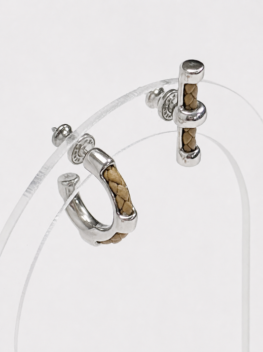 HERMÈS Boucles d'oreilles Flibustier