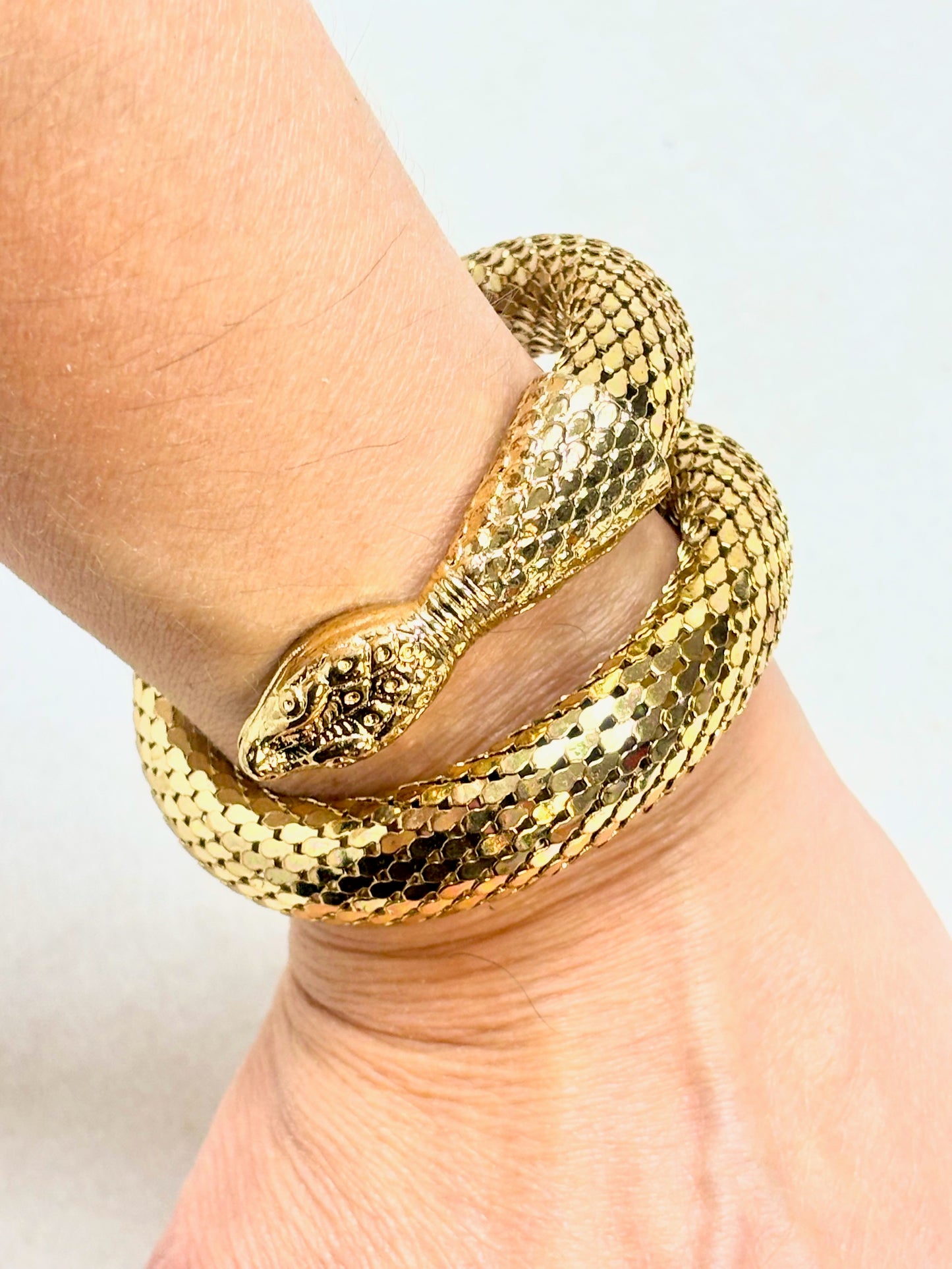 WHITING & DAVIS Bracelet Serpent Mesh