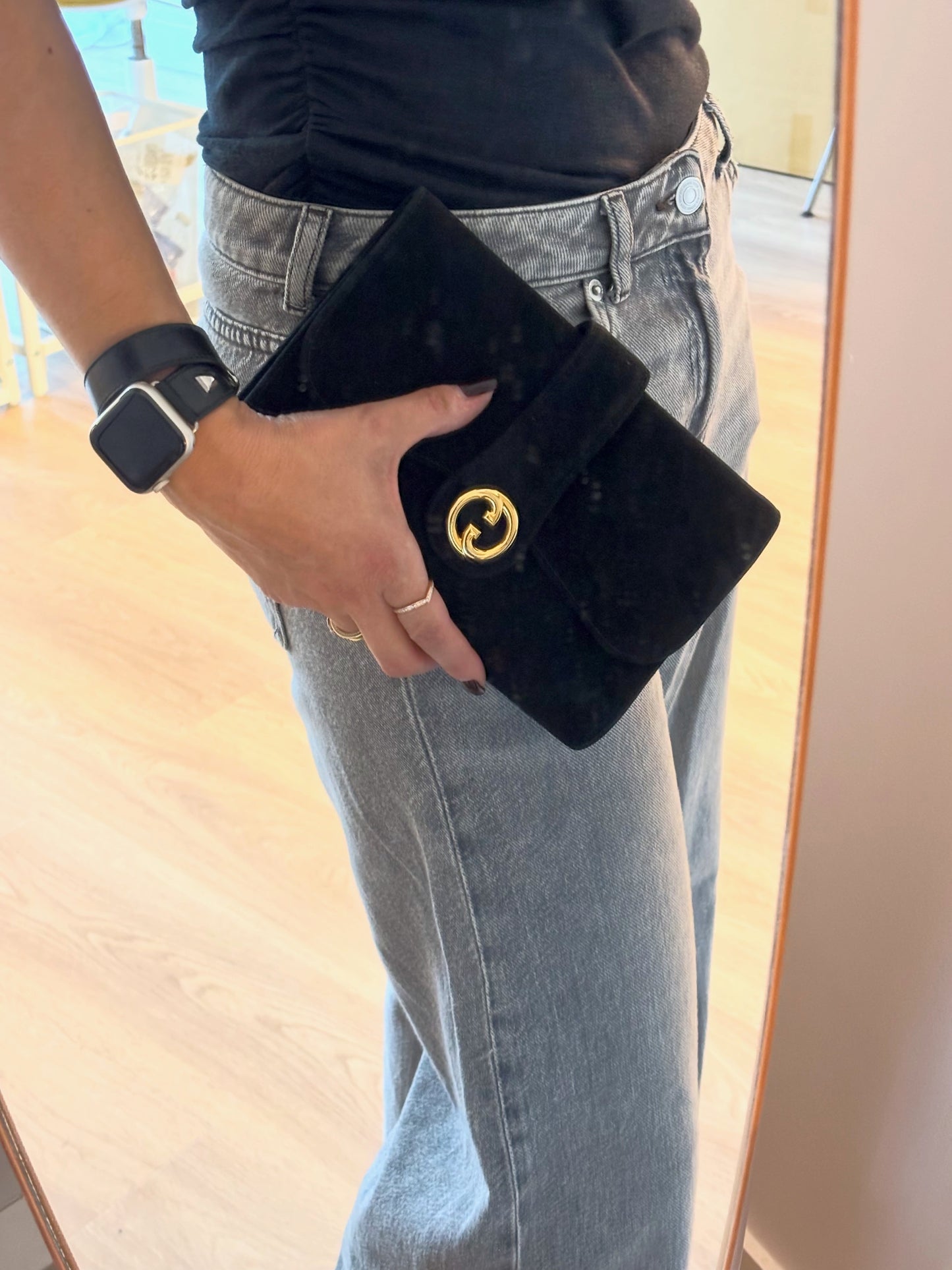 GUCCI Pochette Veau Velours