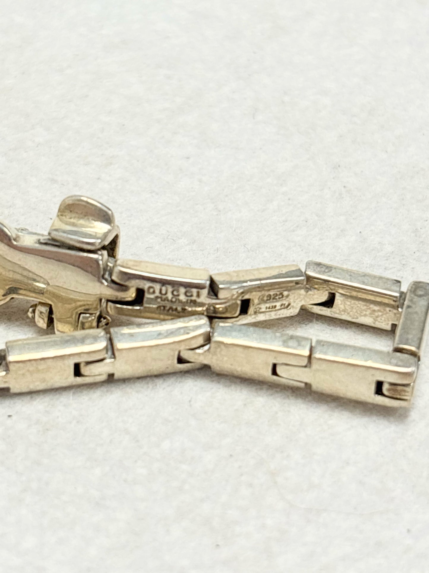 GUCCI Bracelet en argent