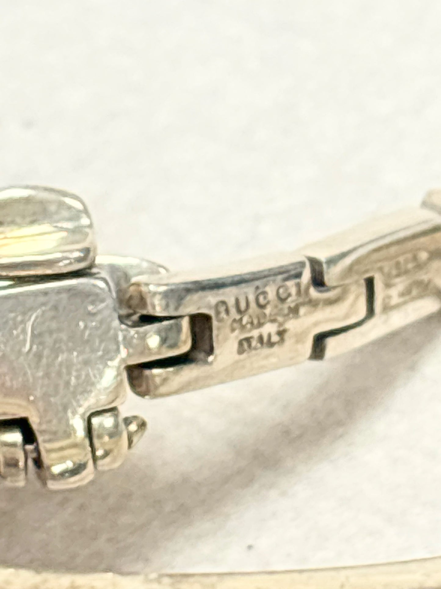 GUCCI Bracelet en argent