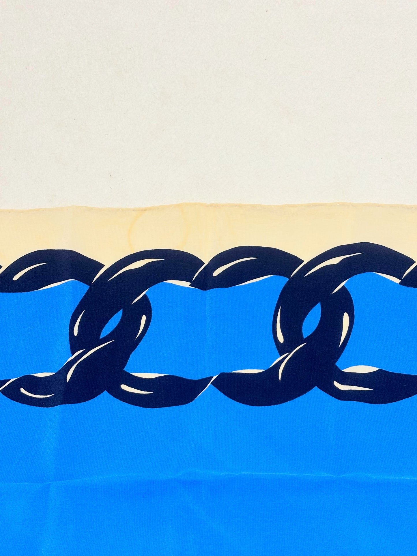CHANEL Foulard en soie