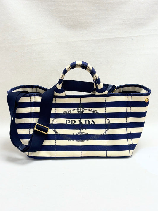 PRADA Sac Cabas Canapa GM