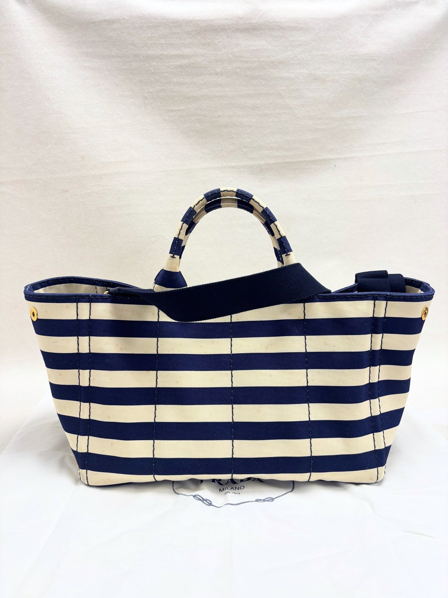 PRADA Sac Cabas Canapa GM