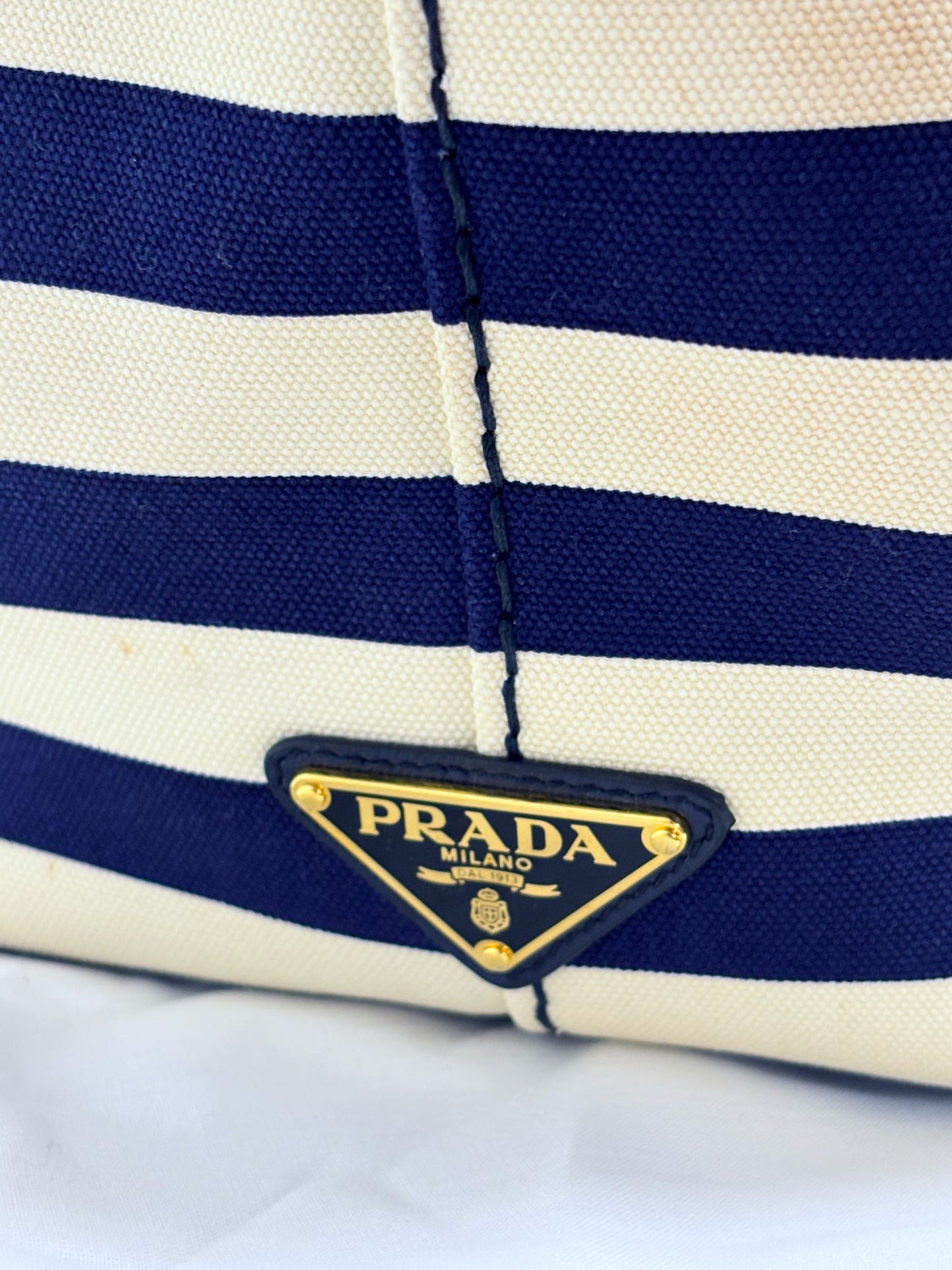 PRADA Sac Cabas Canapa GM