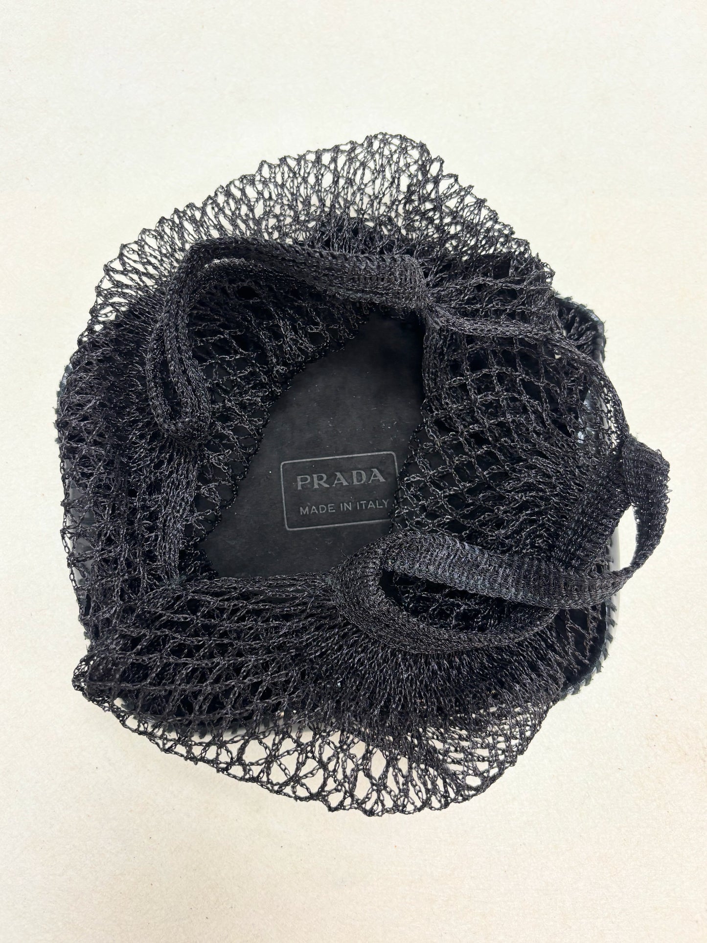PRADA Sac Cabas Résille