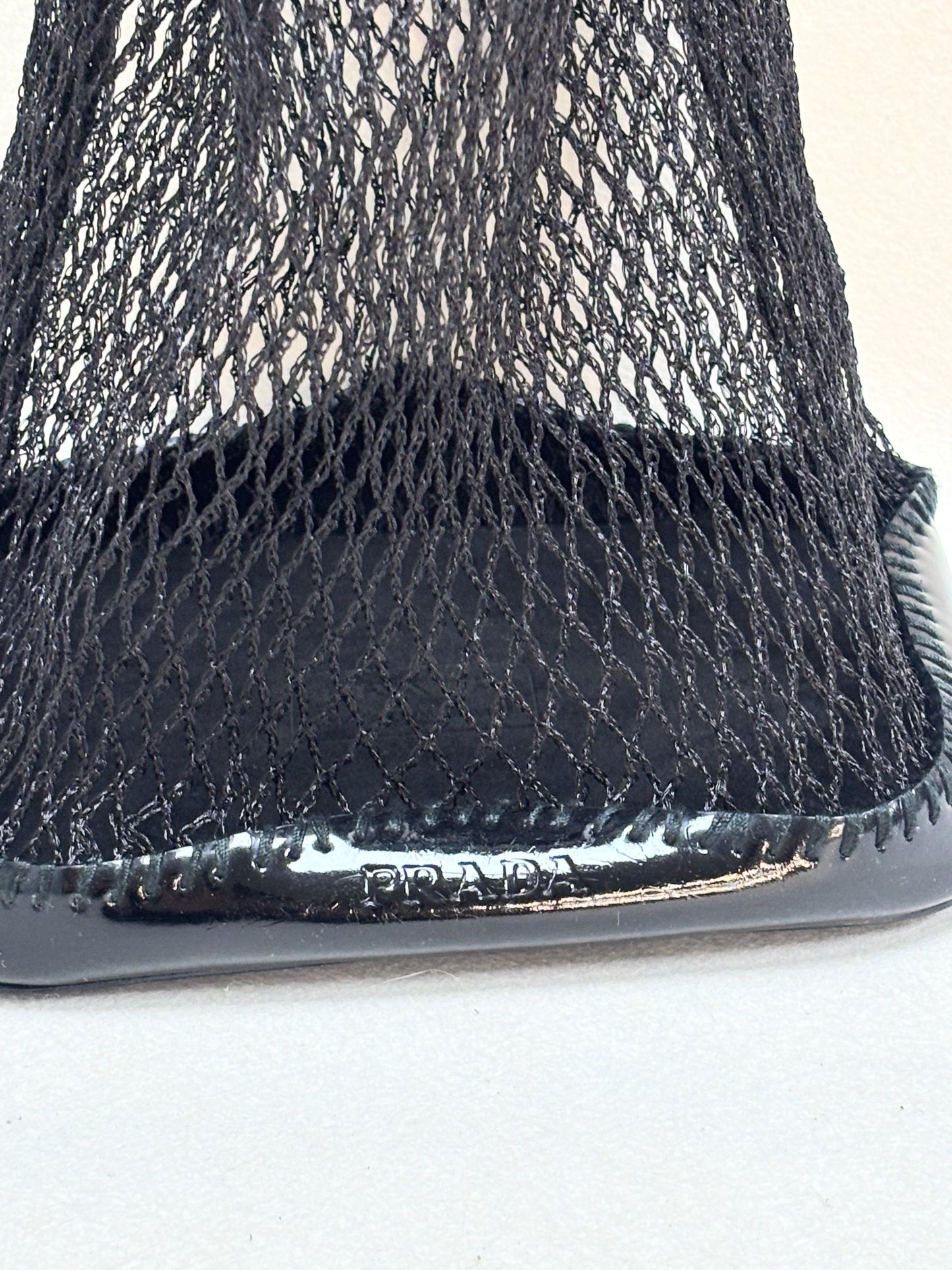 PRADA Sac Cabas Résille
